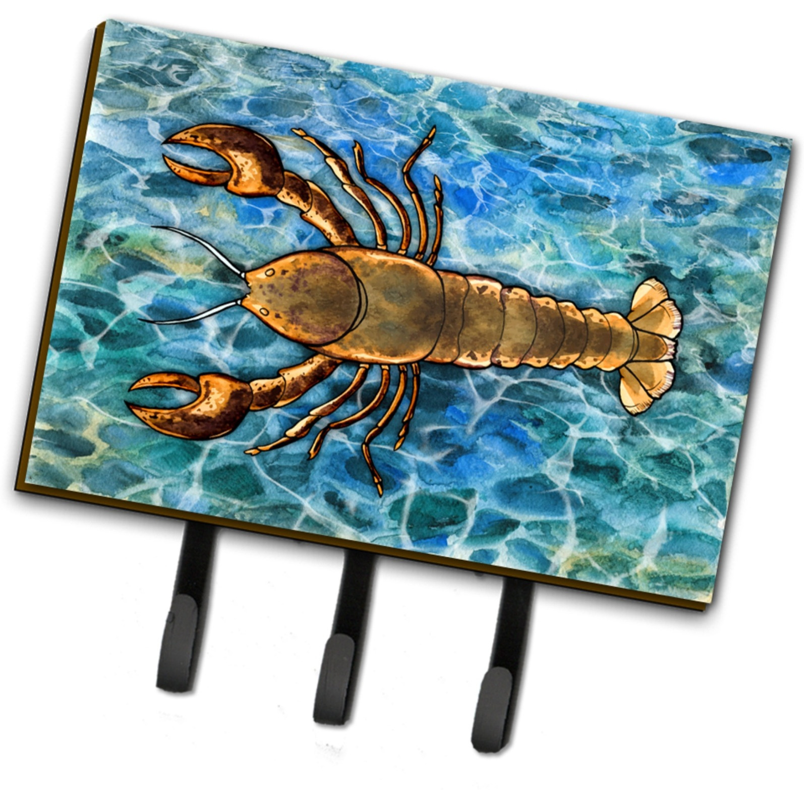 &quotCaroline's Treasures Lobster Wall Hook, Triple"