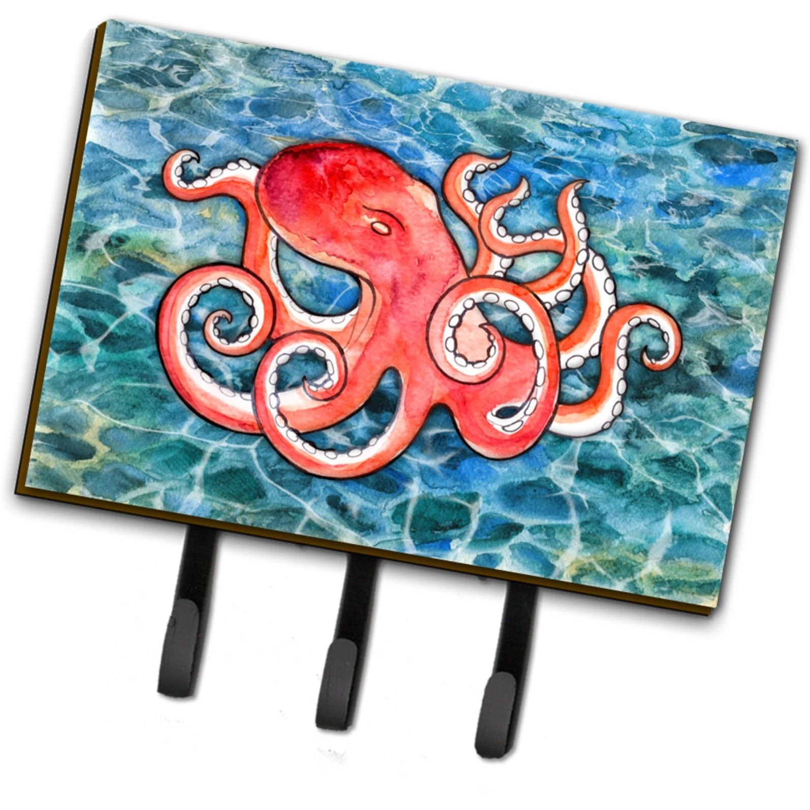 &quotCaroline's Treasures Octopus Wall Hook, Triple"