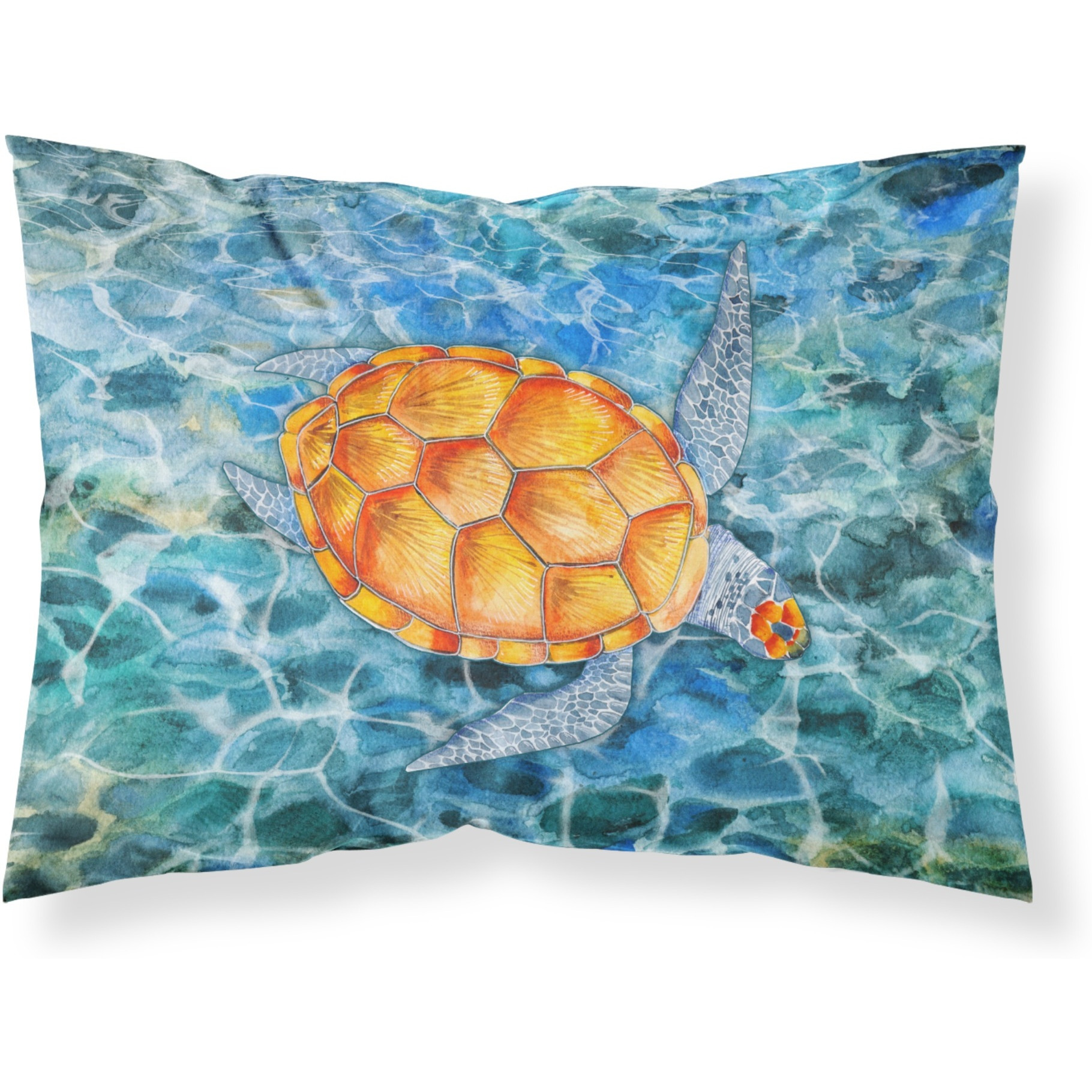 &quotCaroline's Treasures Sea Turtle Pillowcase, Standard, Multicolor"