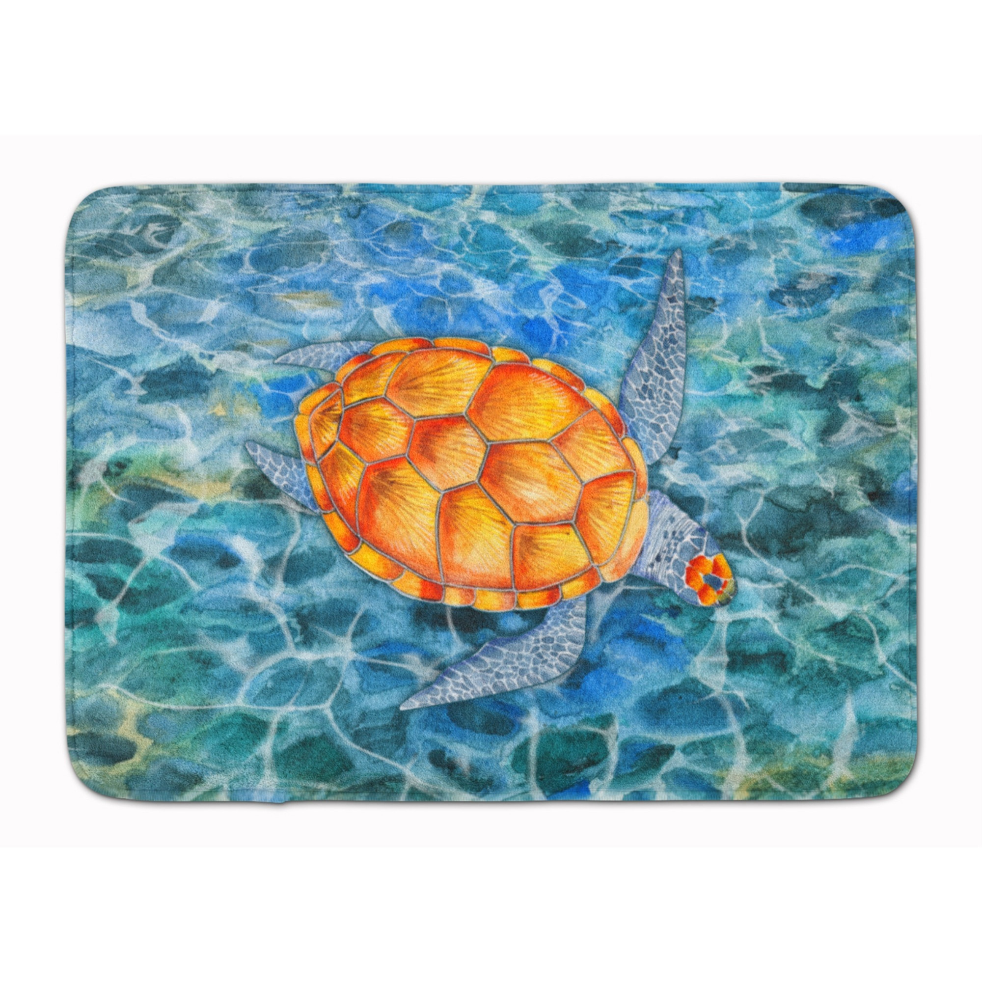 &quotCaroline's Treasures Sea Turtle Floor Mat, 19 H x 27 W, Multicolor"