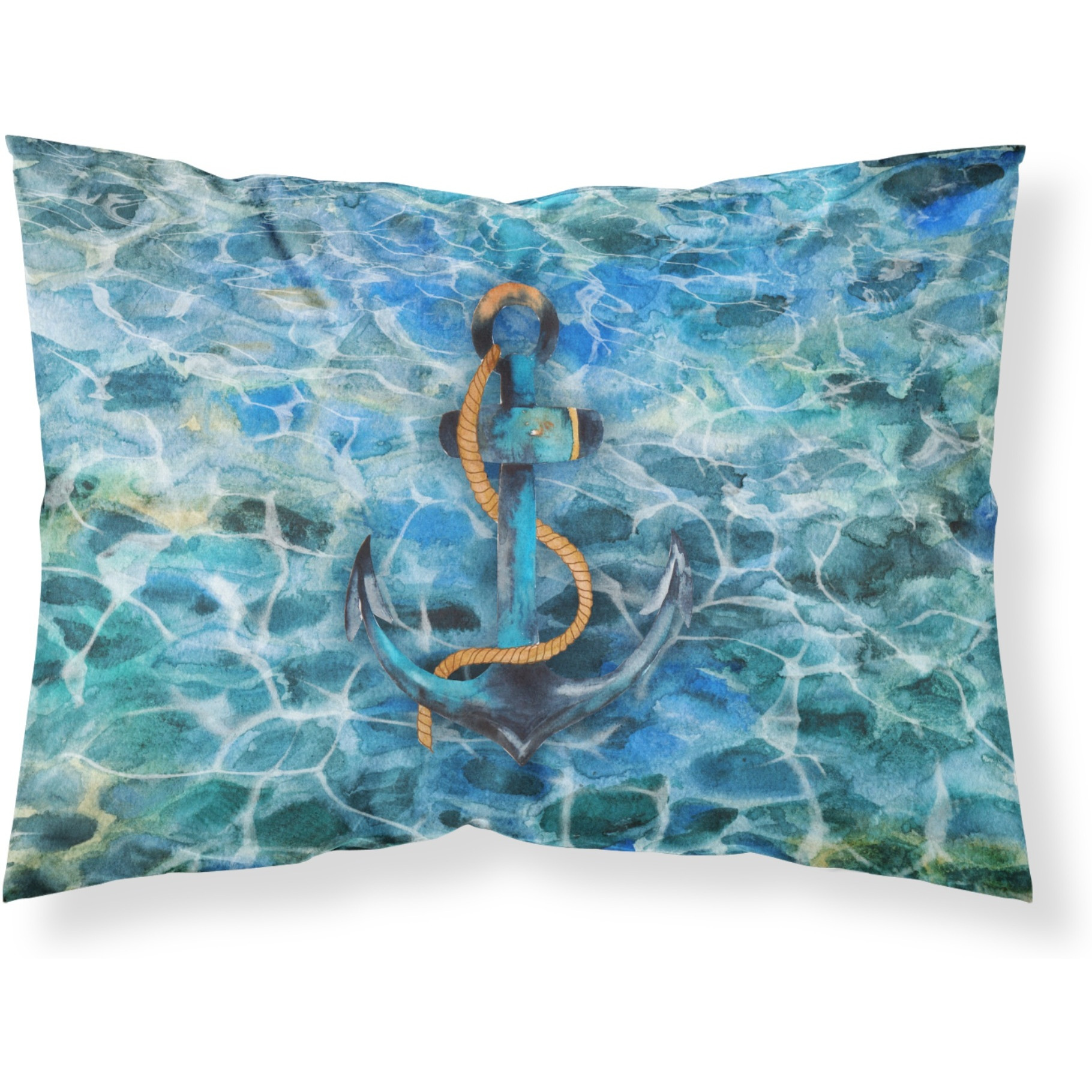 &quotCaroline's Treasures Anchor and Rope Pillowcase, Standard, Multicolor"