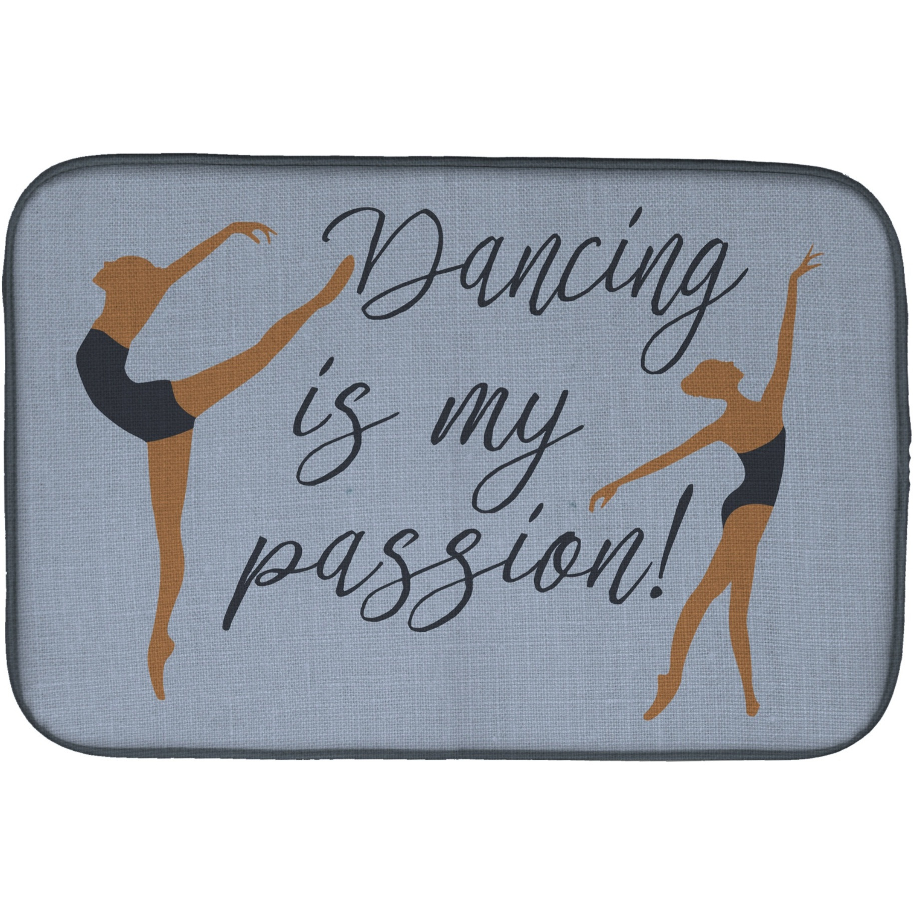 &quotCaroline's Treasures BB5381DDM Dish Drying Mat, 14 x 21, Multicolor"