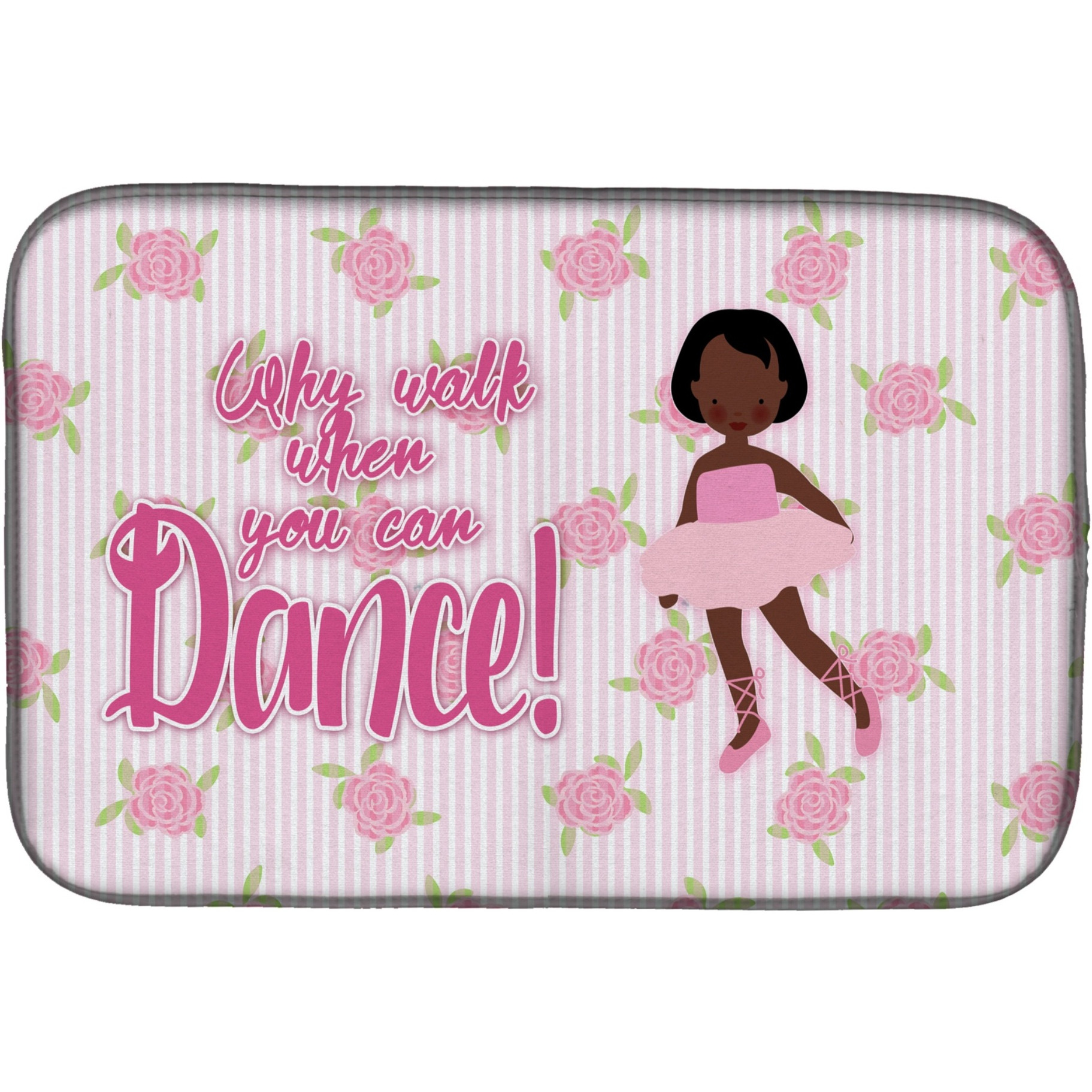 &quotCaroline's Treasures BB5384DDM Dish Drying Mat, 14"" x 21"", Multicolor"