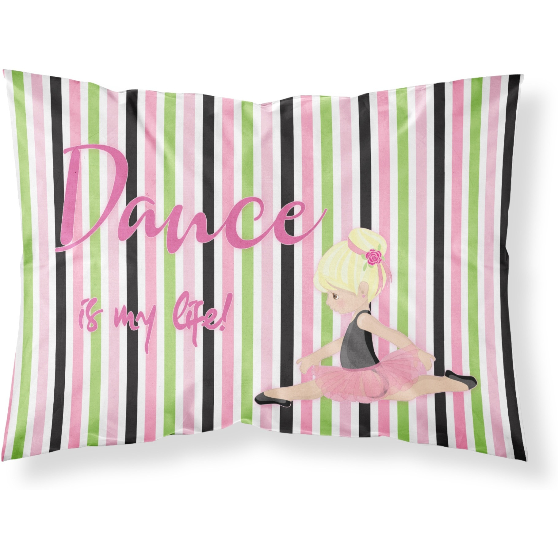 &quotCaroline's Treasures Ballet Dance is my Life Blonde Pillowcase, Standard, Multicolor"