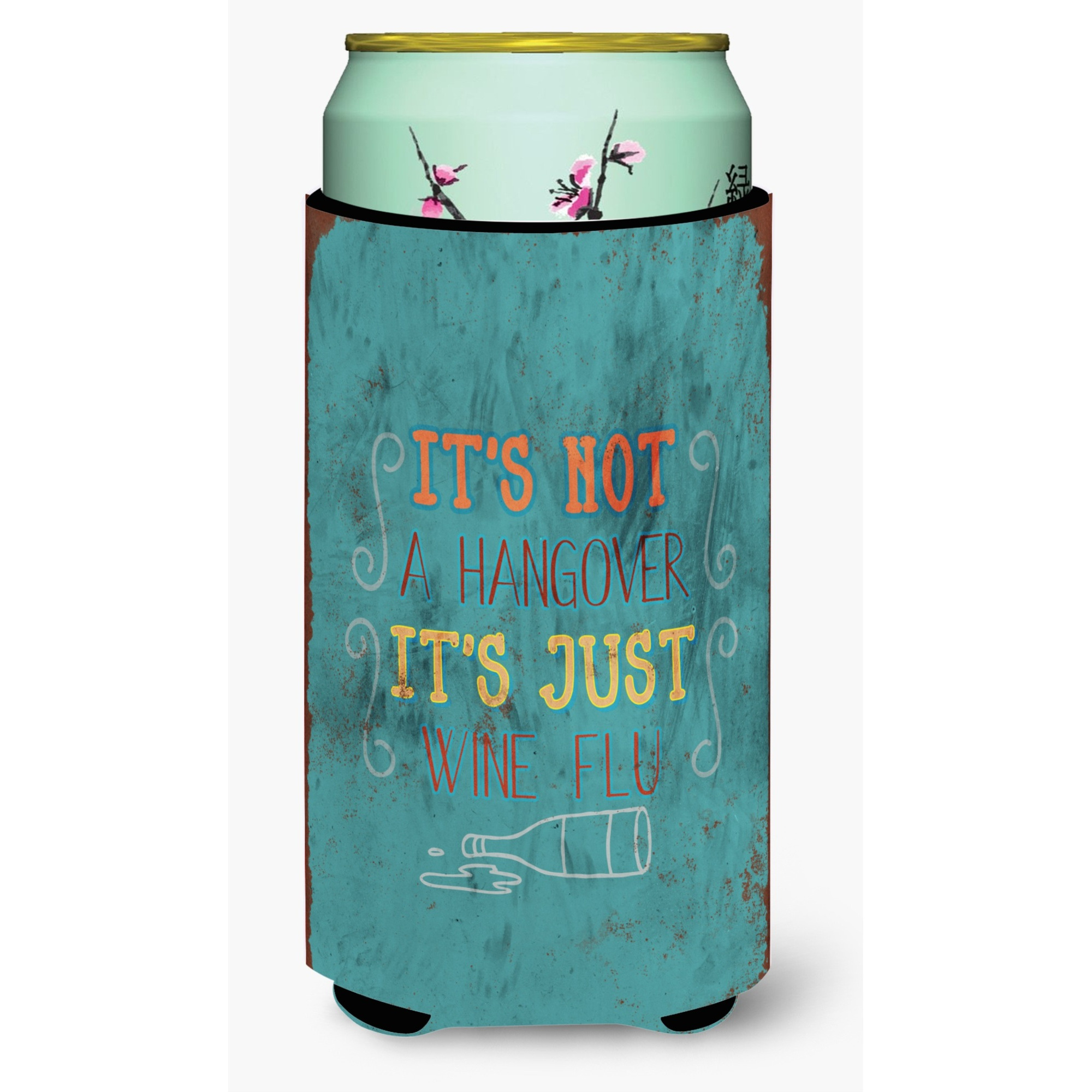 &quotCaroline's Treasures Wine Flu Tall Boy Beverage Insulator Hugger, Multicolor"