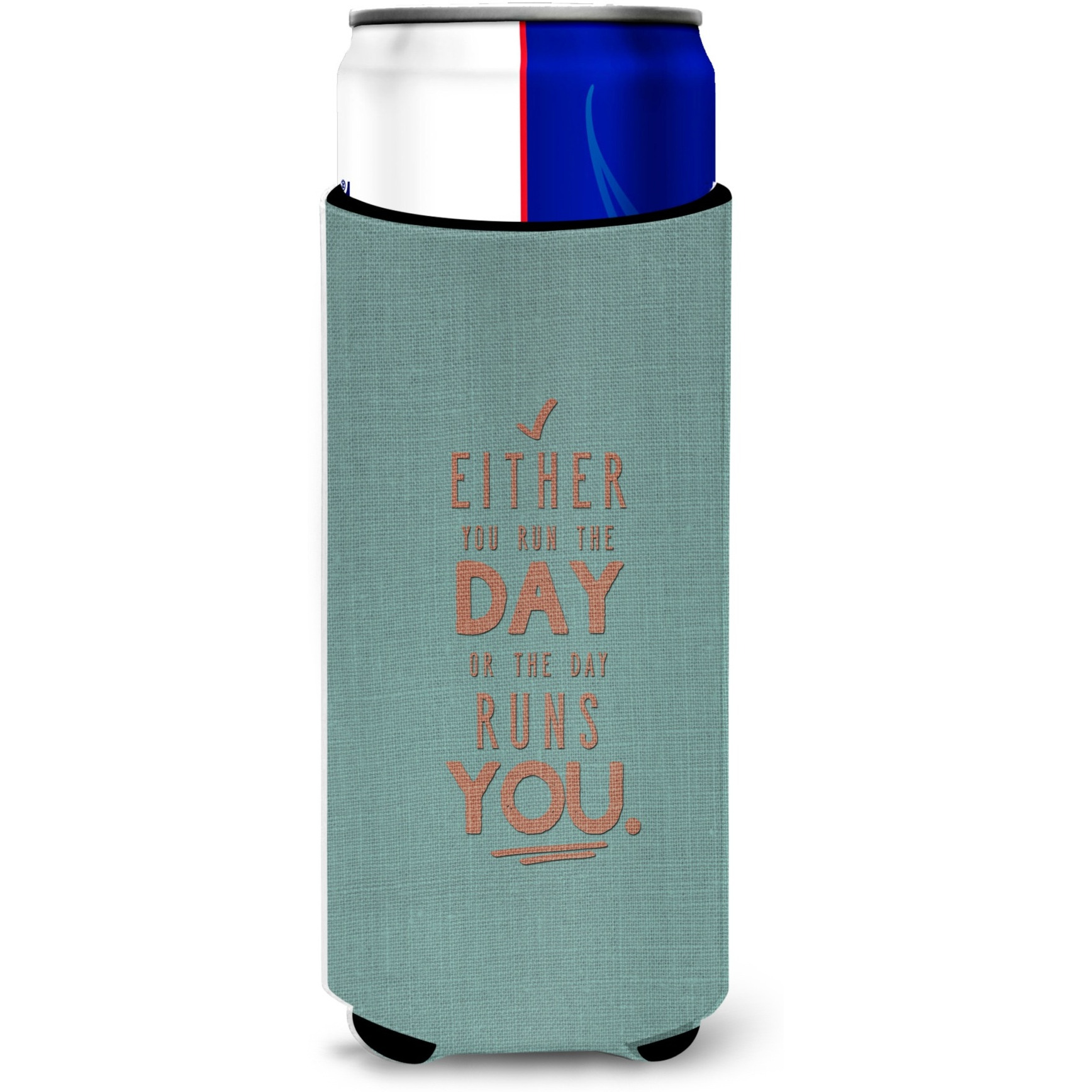 &quotCaroline's Treasures Run The Day Michelob Ultra Hugger For Slim Cans, Multicolor"