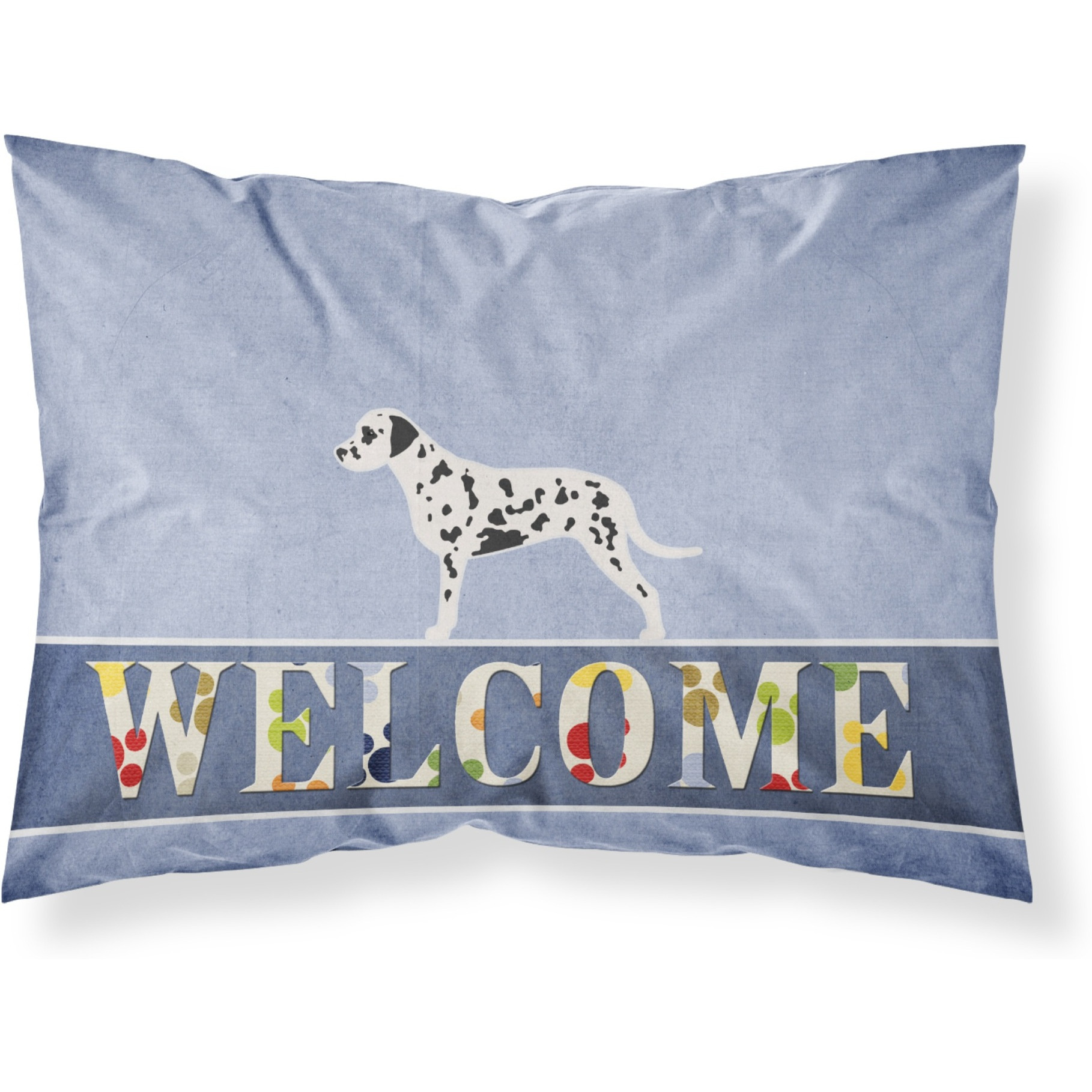 &quotCaroline's Treasures Dalmatian Welcome Pillowcase, Standard,"
