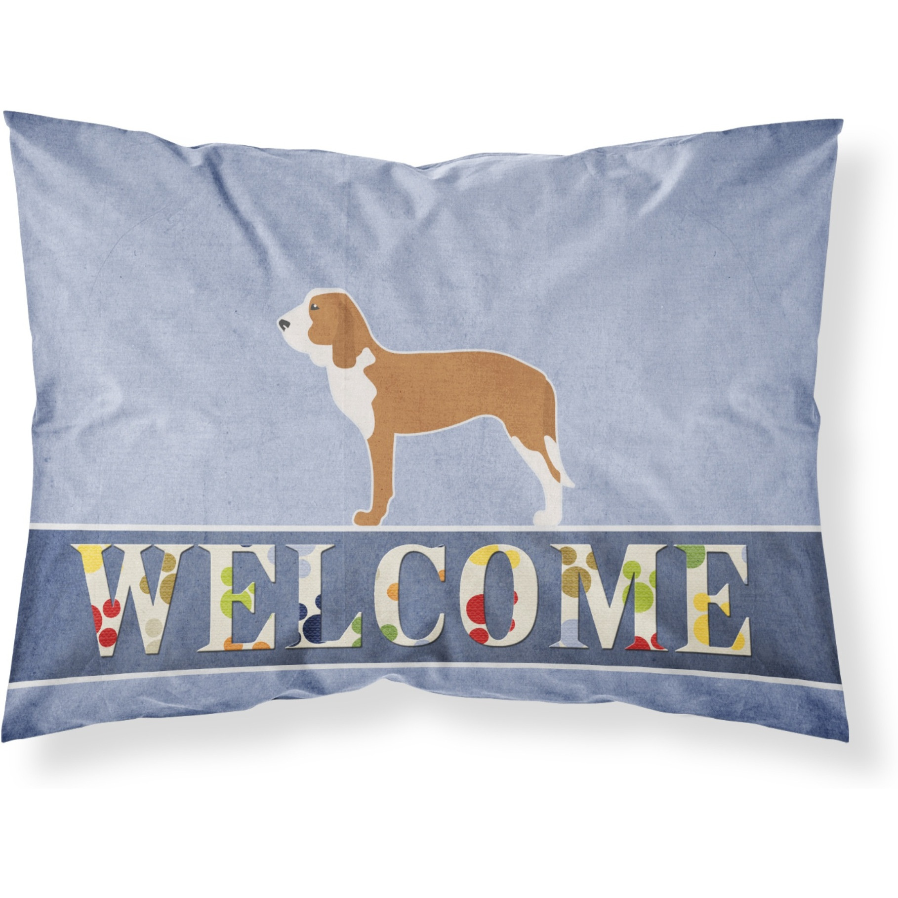 &quotCaroline's Treasures Spanish Hound Welcome Pillowcase, Standard,"