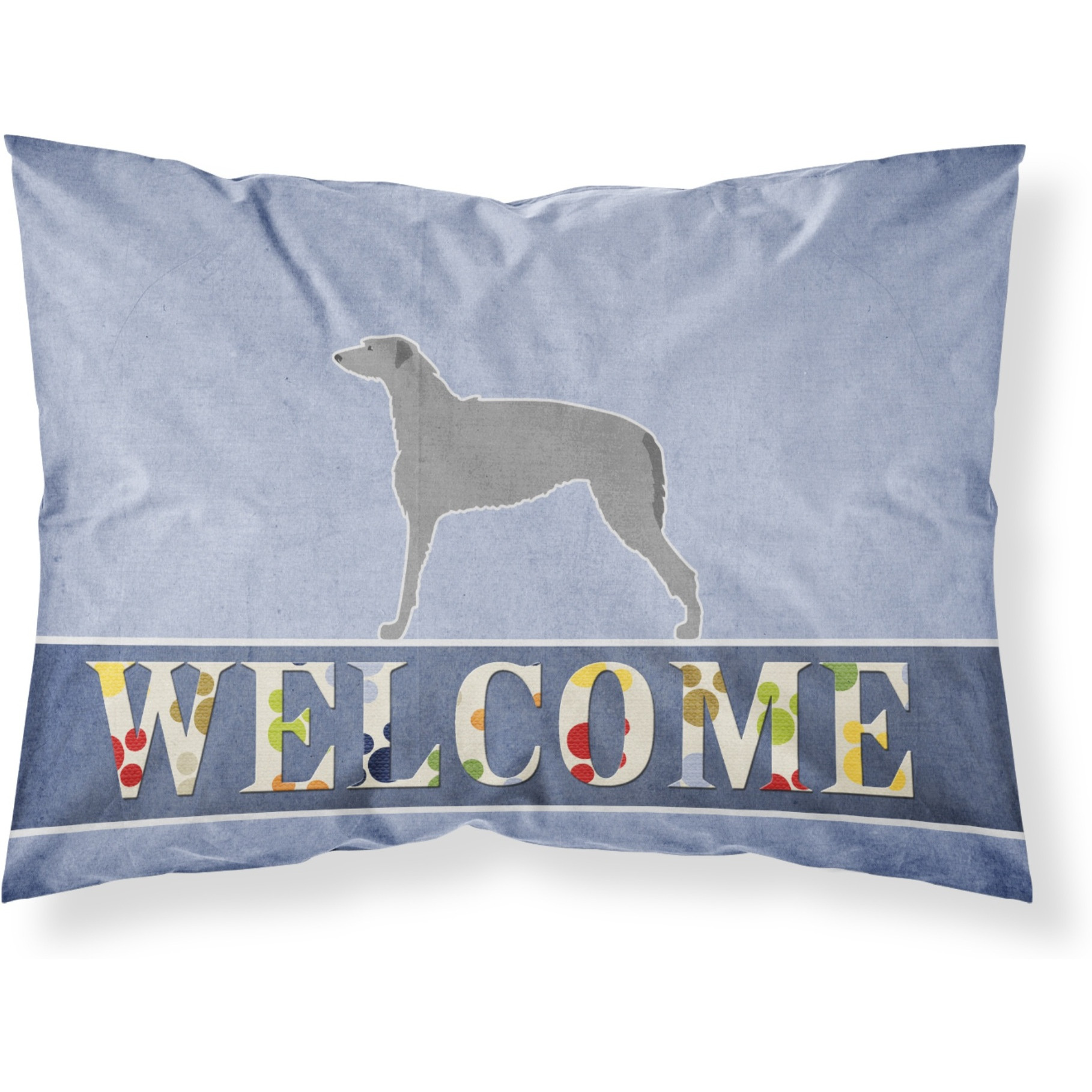 &quotCaroline's Treasures Scottish Deerhound Welcome Pillowcase, Standard,"