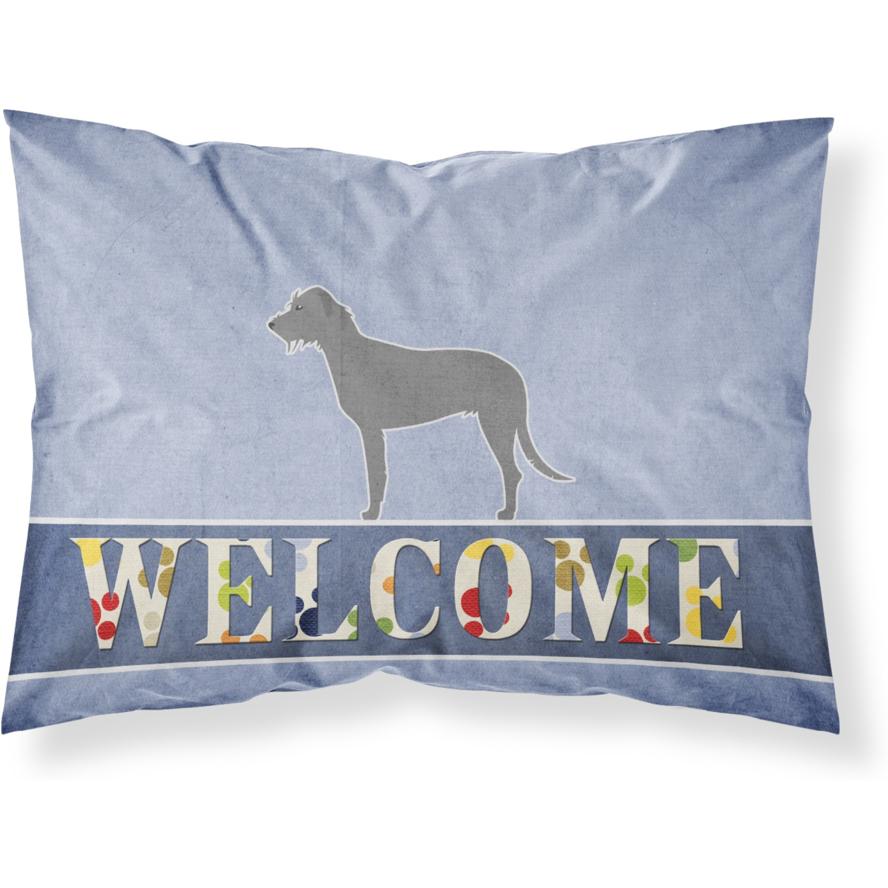 &quotCaroline's Treasures Irish Wolfhound Welcome Pillowcase, Standard,"