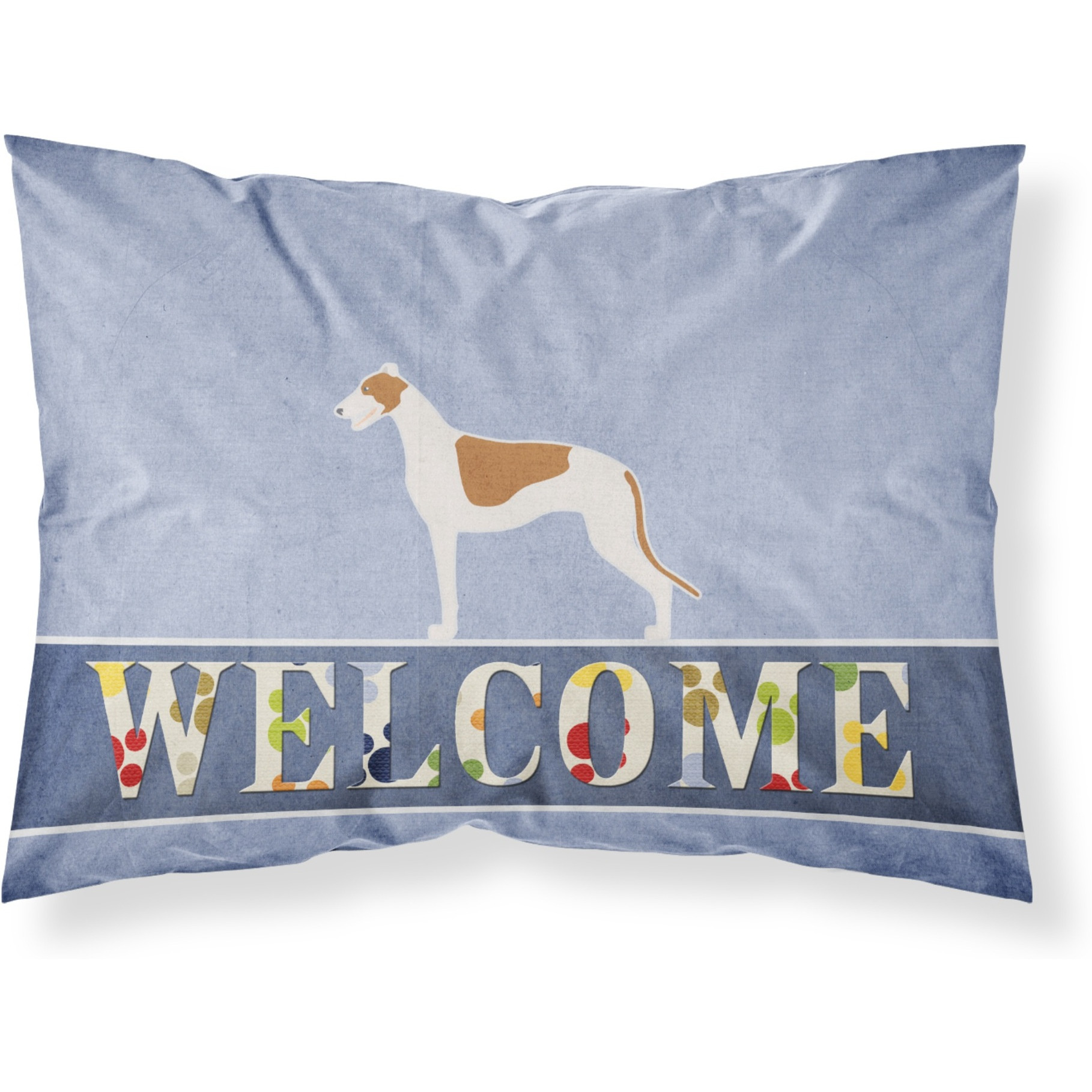 &quotCaroline's Treasures Greyhound Welcome Pillowcase, Standard,"