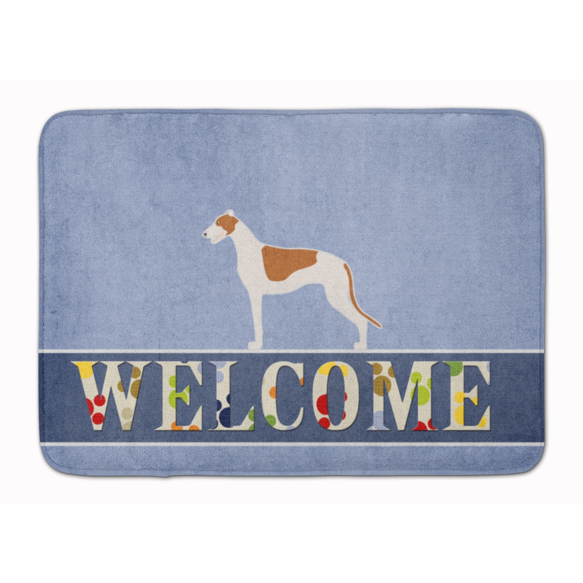 &quotCaroline's Treasures Greyhound Welcome Floor Mat, 19 x 27, Multicolor"