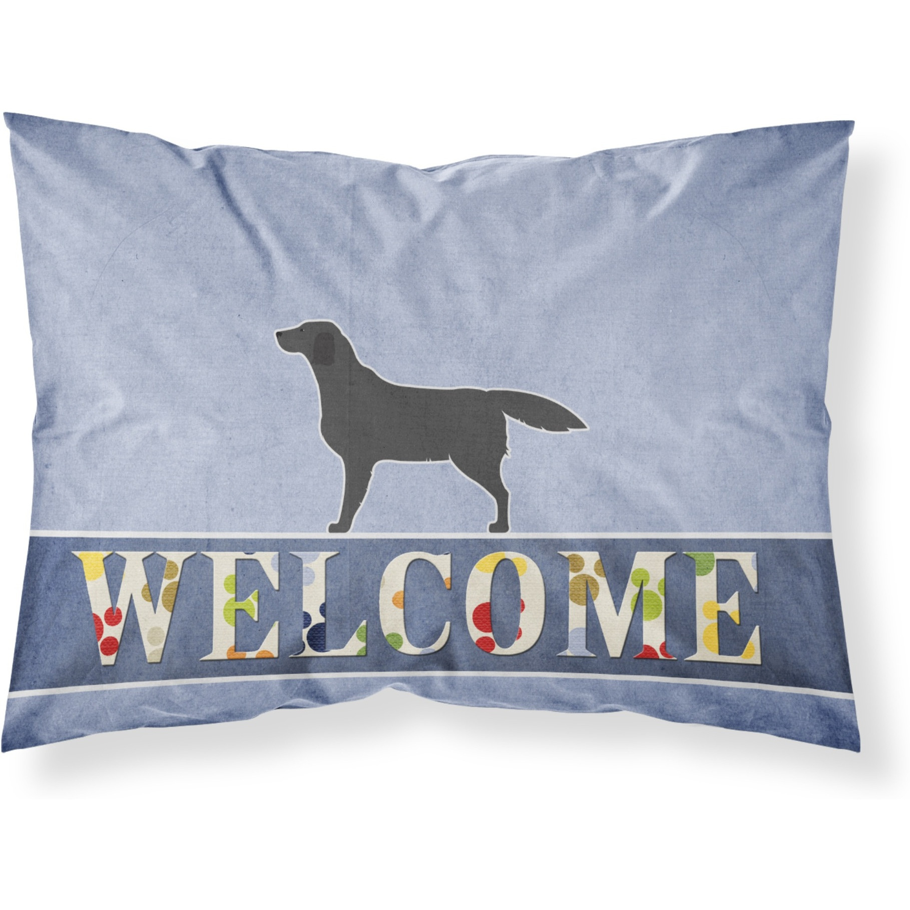 &quotCaroline's Treasures Welcome Black Labrador Retriever Pillowcase, Standard"