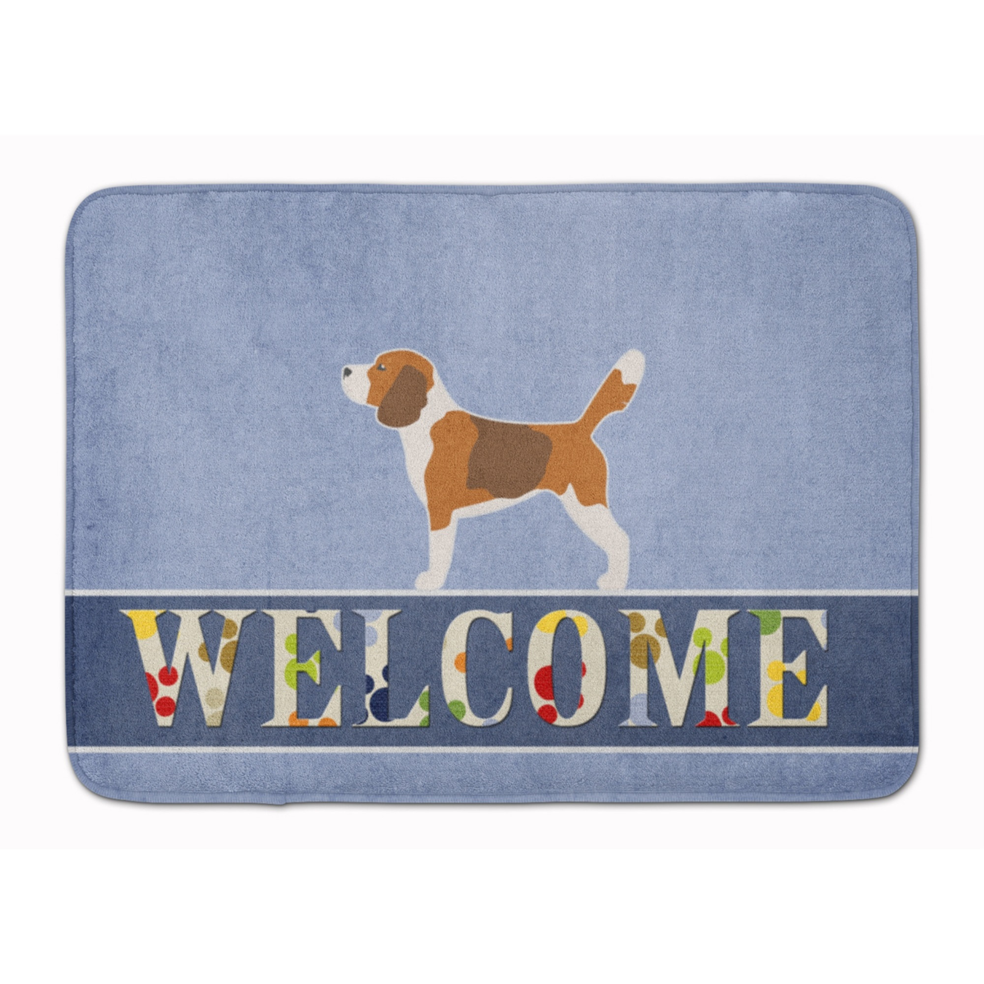 &quotCaroline's Treasures Beagle Welcome Floor Mat, 19 x 27, Multicolor"