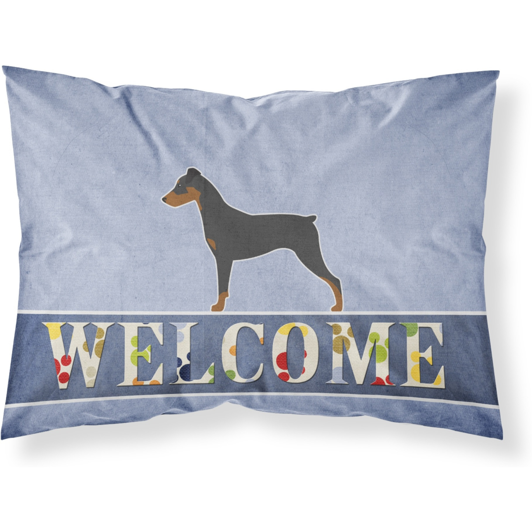 &quotCaroline's Treasures German Pinscher Welcome Pillowcase, Standard,"