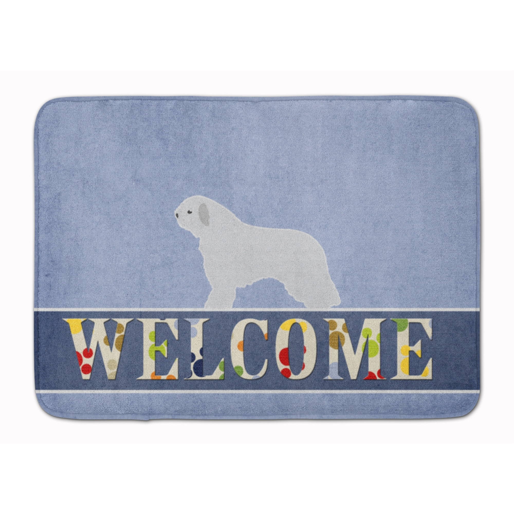 &quotCaroline's Treasures Spanish Water Dog Welcome Floor Mat, 19 x 27, Multicolor"