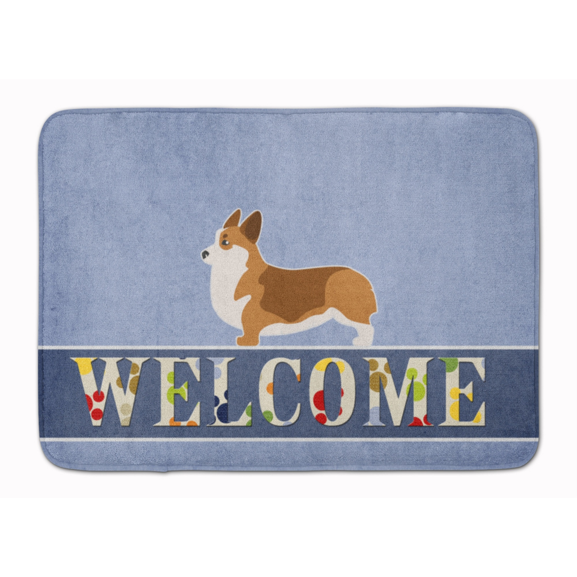 &quotCaroline's Treasures Corgi Welcome Floor Mat, 19 x 27, Multicolor"