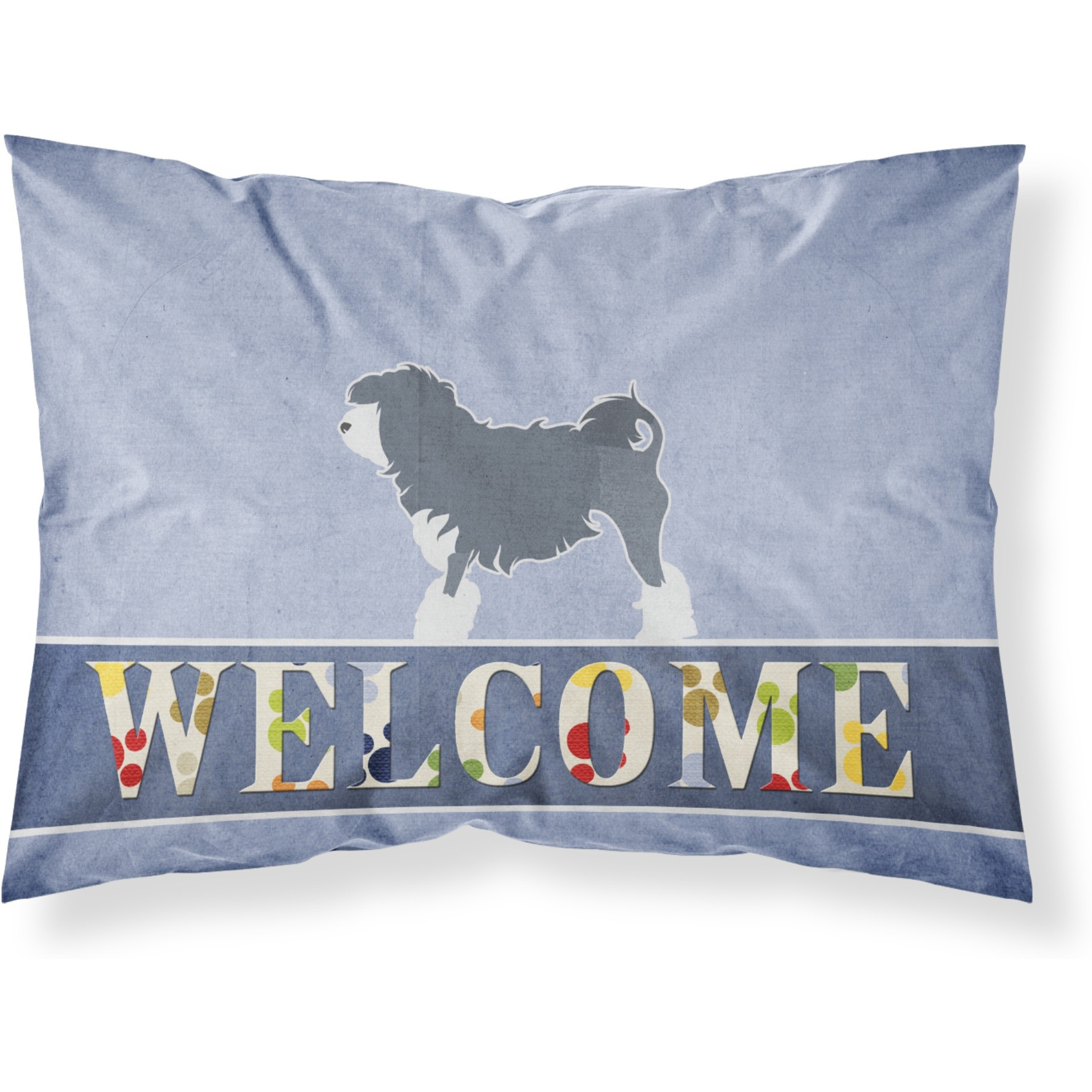 &quotCaroline's Treasures Lowchen Welcome Pillowcase, Standard,"
