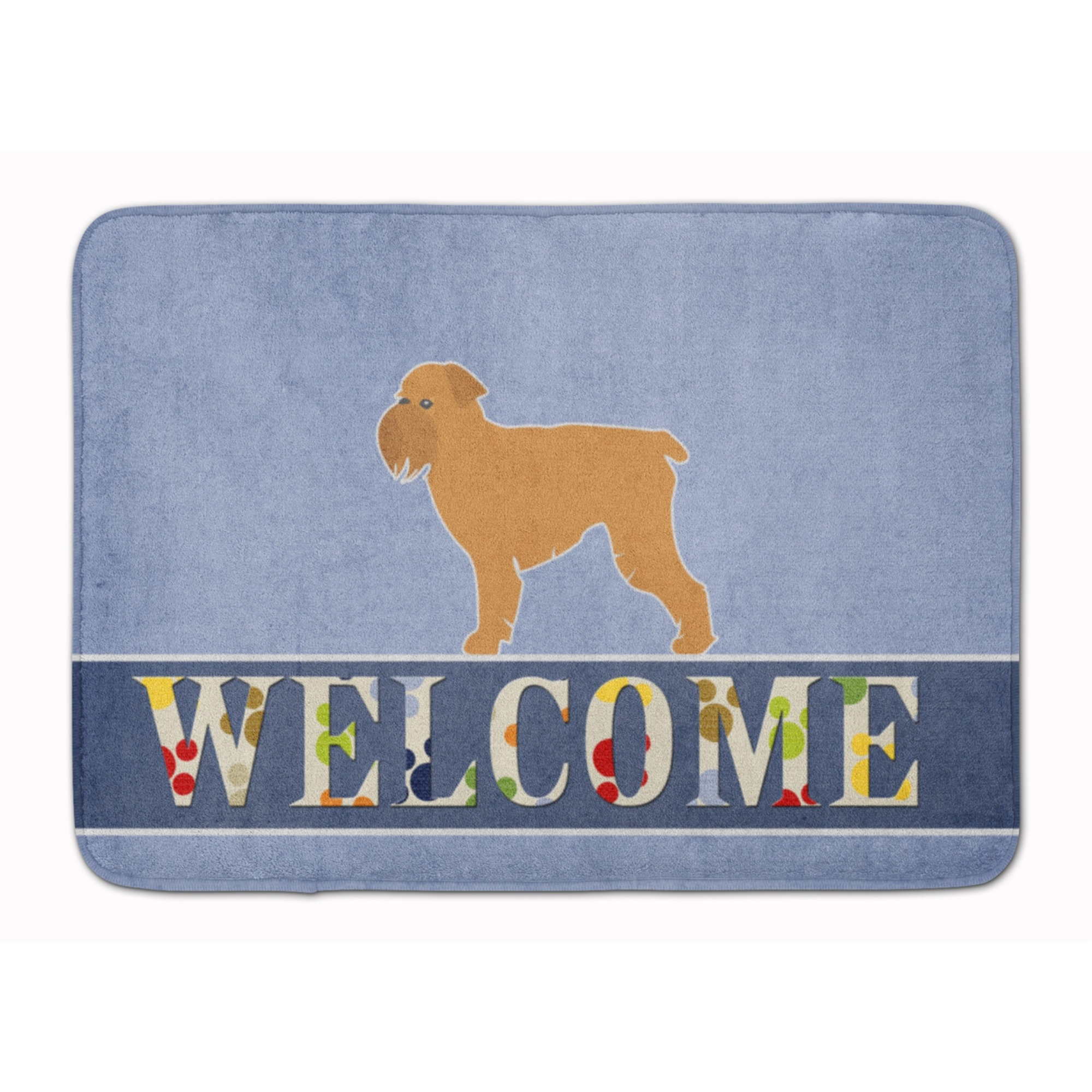&quotCaroline's Treasures Brussels Griffon Welcome Floor Mat, 19 x 27, Multicolor"
