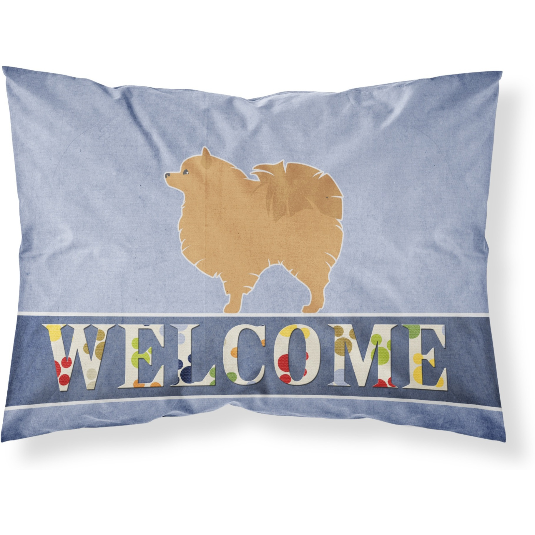 &quotCaroline's Treasures Welcome Pomeranian Pillowcase, Standard"
