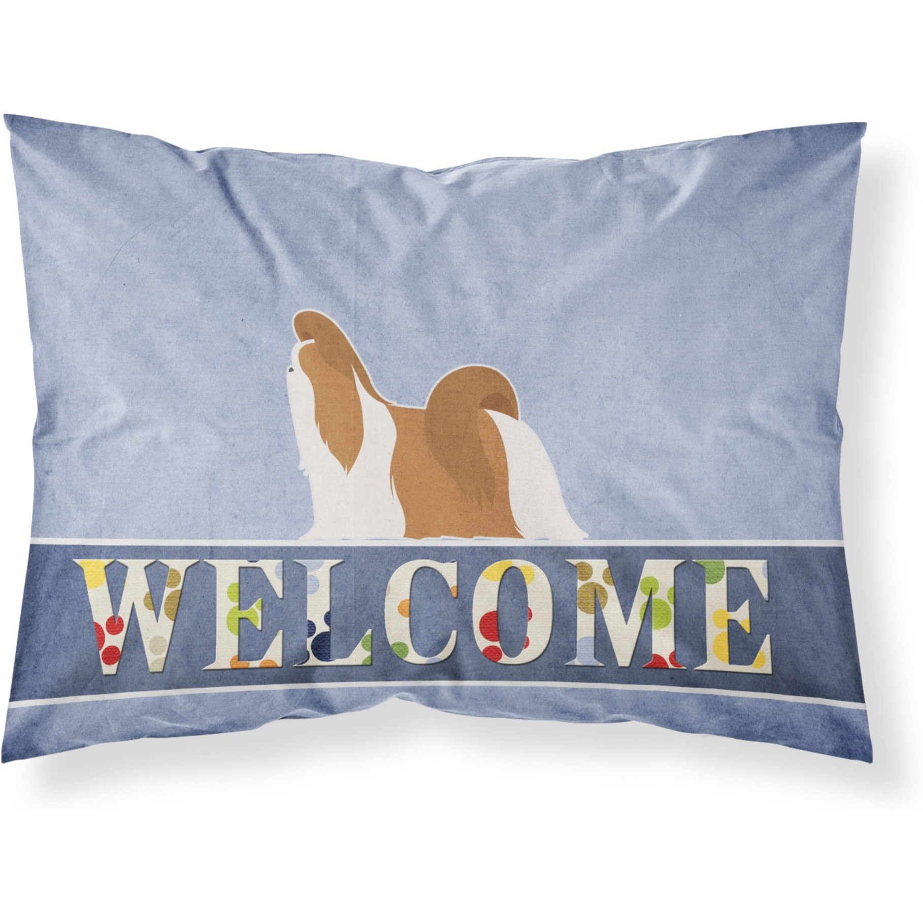 &quotCaroline's Treasures Shih Tzu Welcome Pillowcase, Standard,"