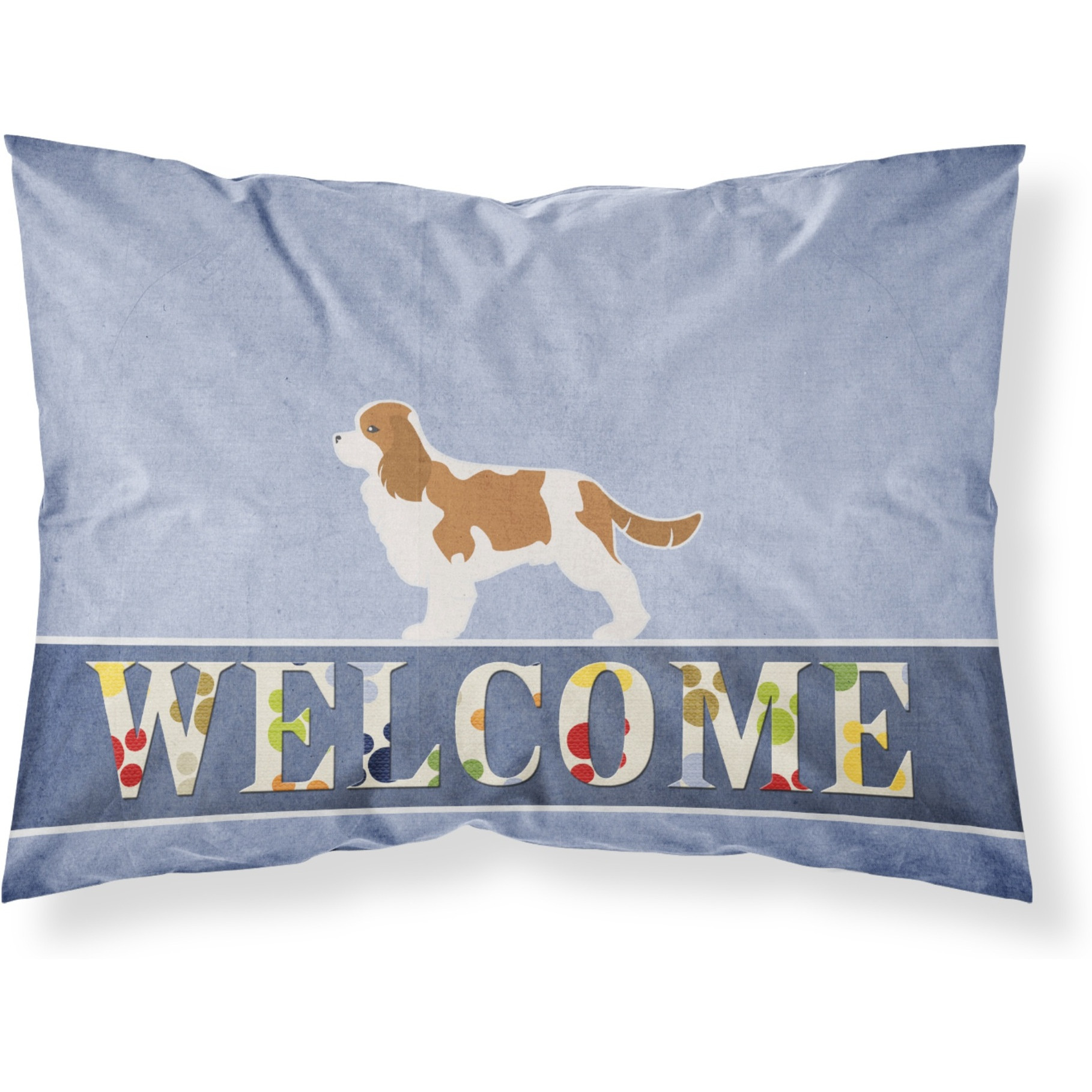 &quotCaroline's Treasures Cavalier King Charles Spaniel Welcome Pillowcase, Standard,"
