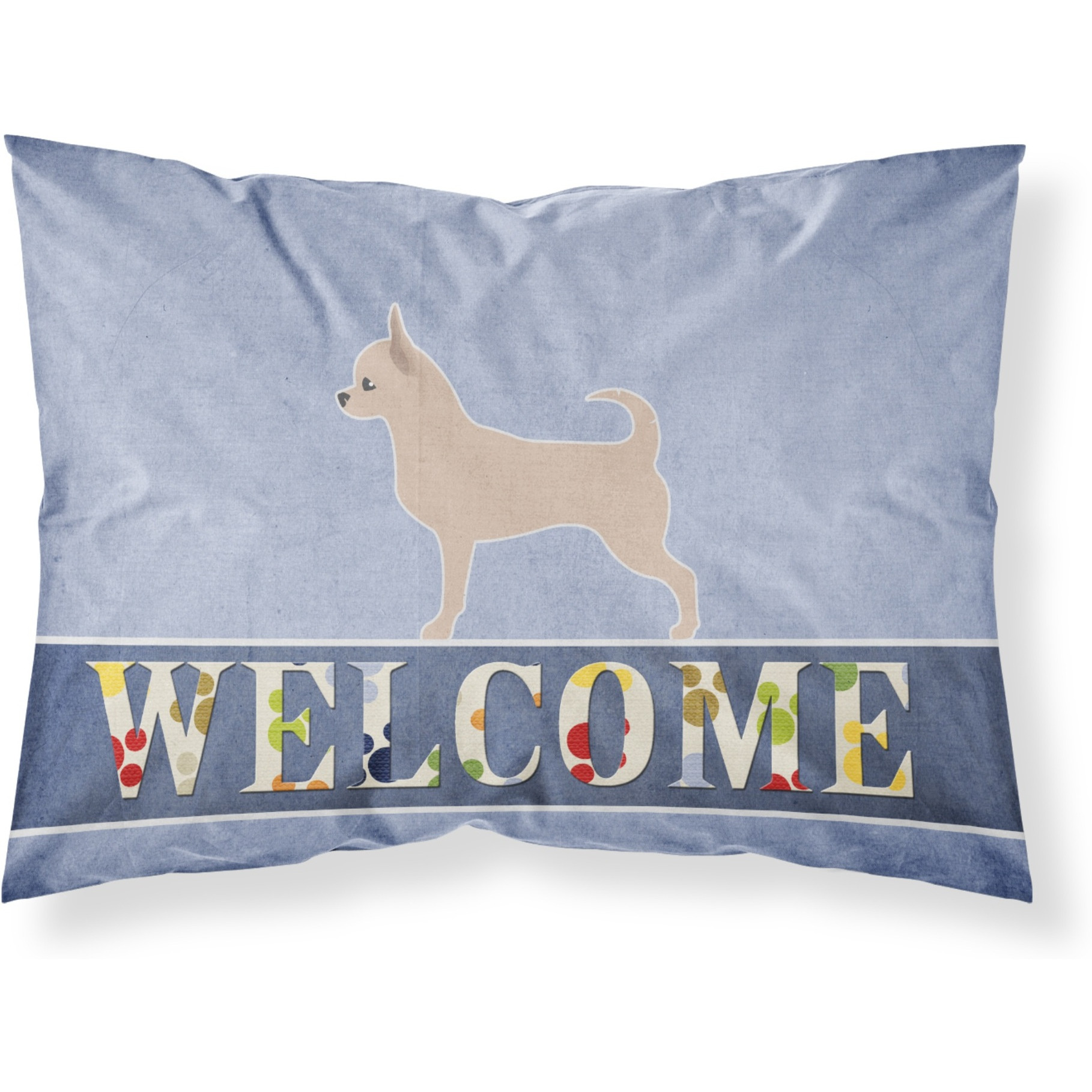&quotCaroline's Treasures Chihuahua Welcome Pillowcase, Standard,"