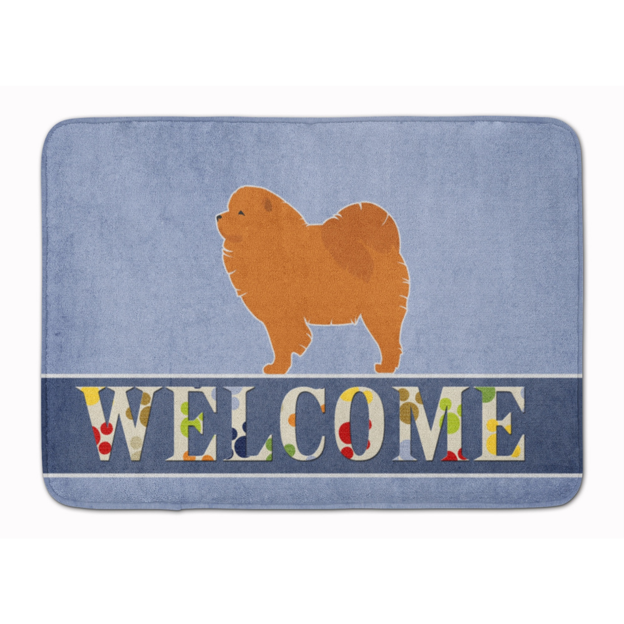 &quotCaroline's Treasures Chow Welcome Floor Mat, 19 x 27, Multicolor"