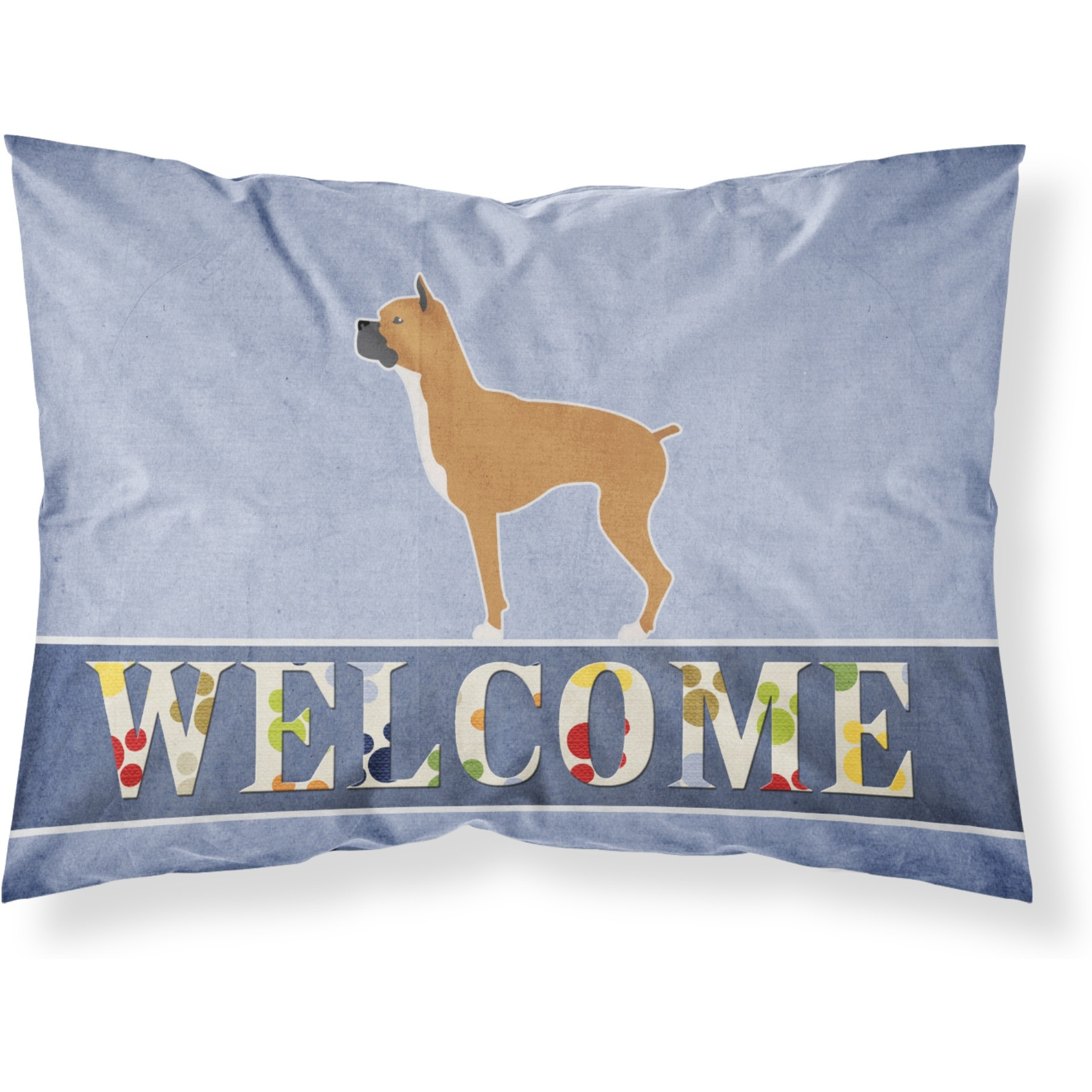 &quotCaroline's Treasures Boxer Welcome Pillowcase, Standard,"