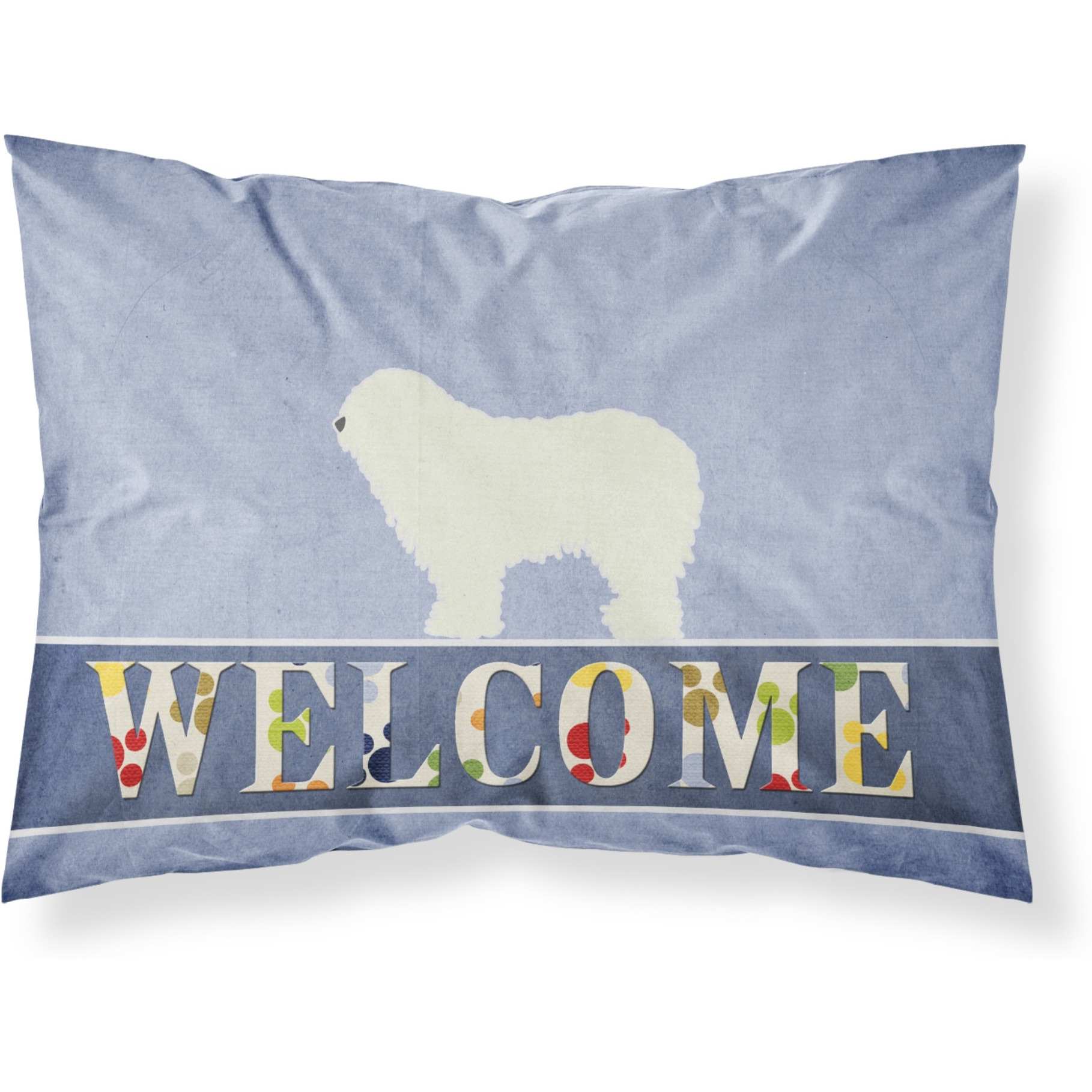 &quotCaroline's Treasures Komondor Welcome Pillowcase, Standard,"