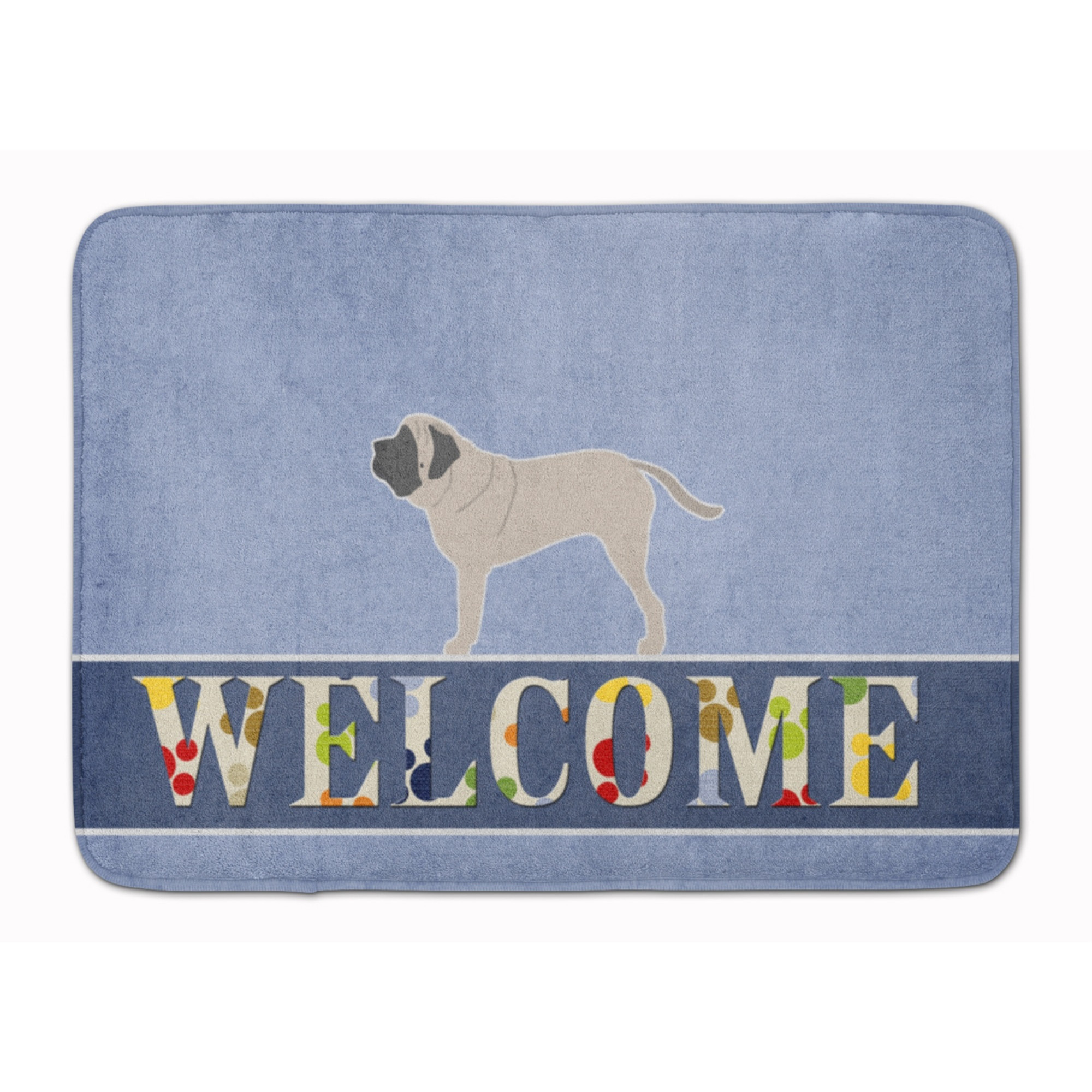 &quotCaroline's Treasures English Mastiff Welcome Floor Mat, 19 x 27, Multicolor"