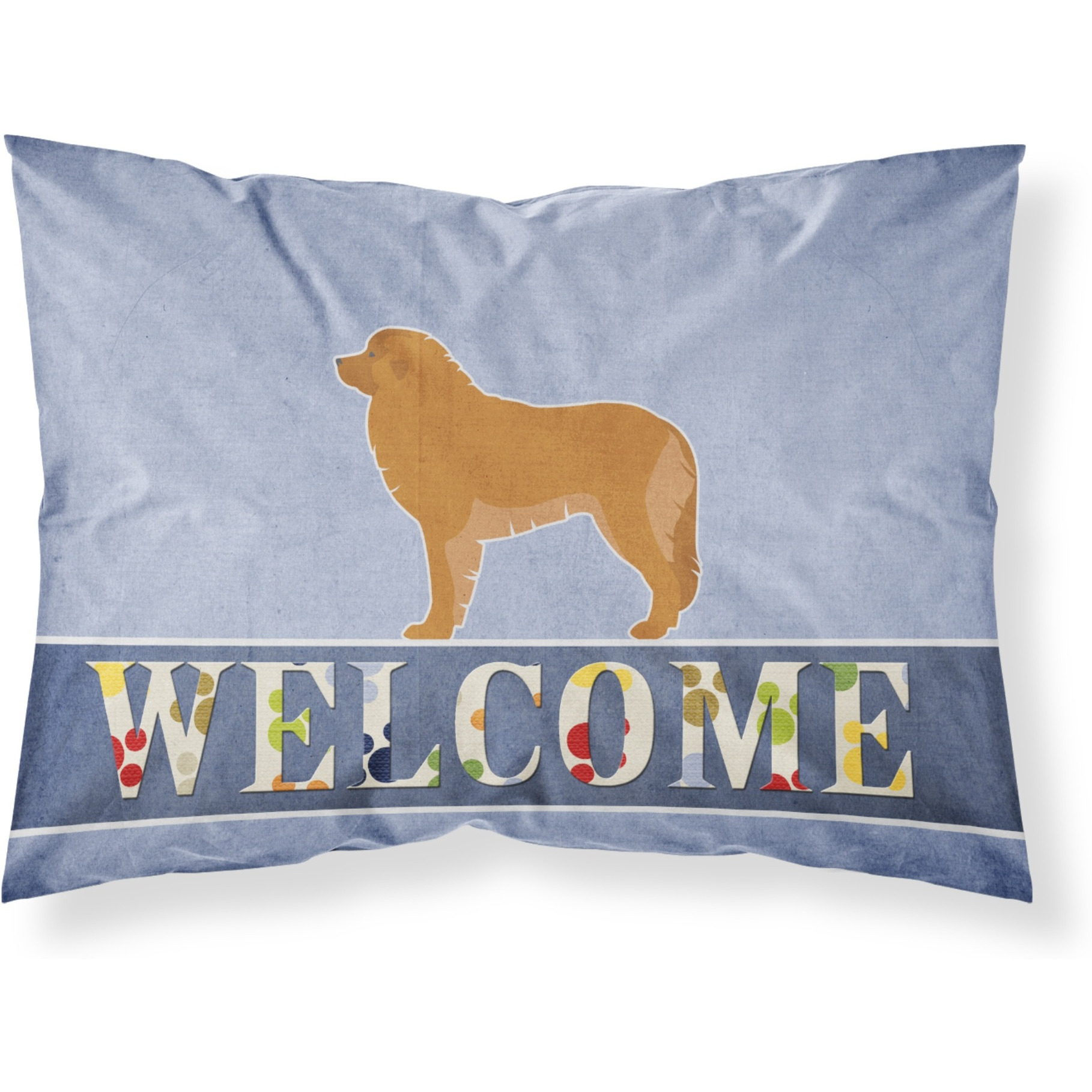 &quotCaroline's Treasures Leonberger Welcome Pillowcase, Standard,"