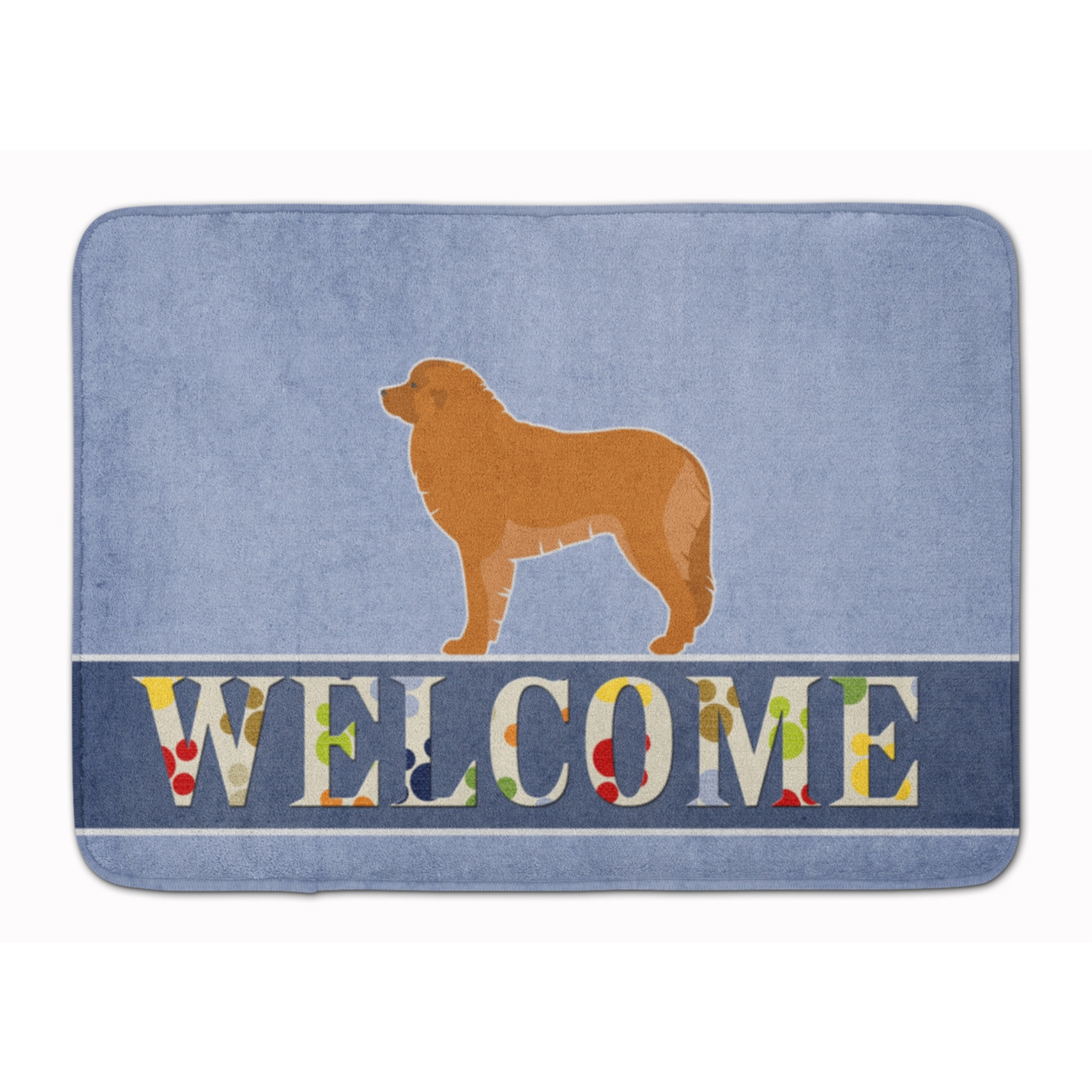 &quotCaroline's Treasures Leonberger Welcome Floor Mat, 19 x 27, Multicolor"