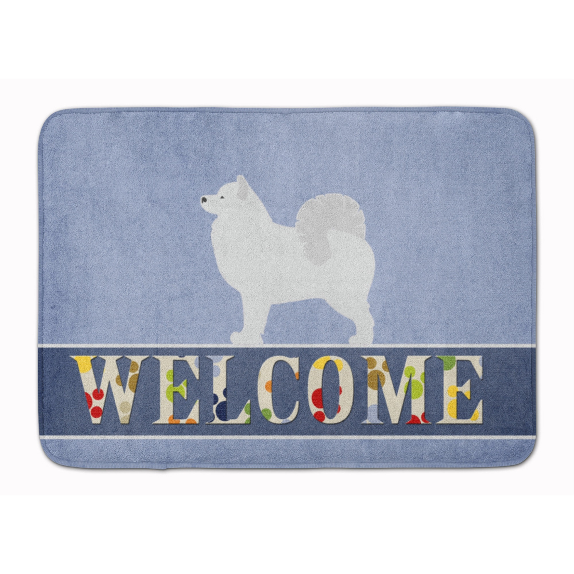 &quotCaroline's Treasures Samoyed Welcome Floor Mat, 19 x 27, Multicolor"