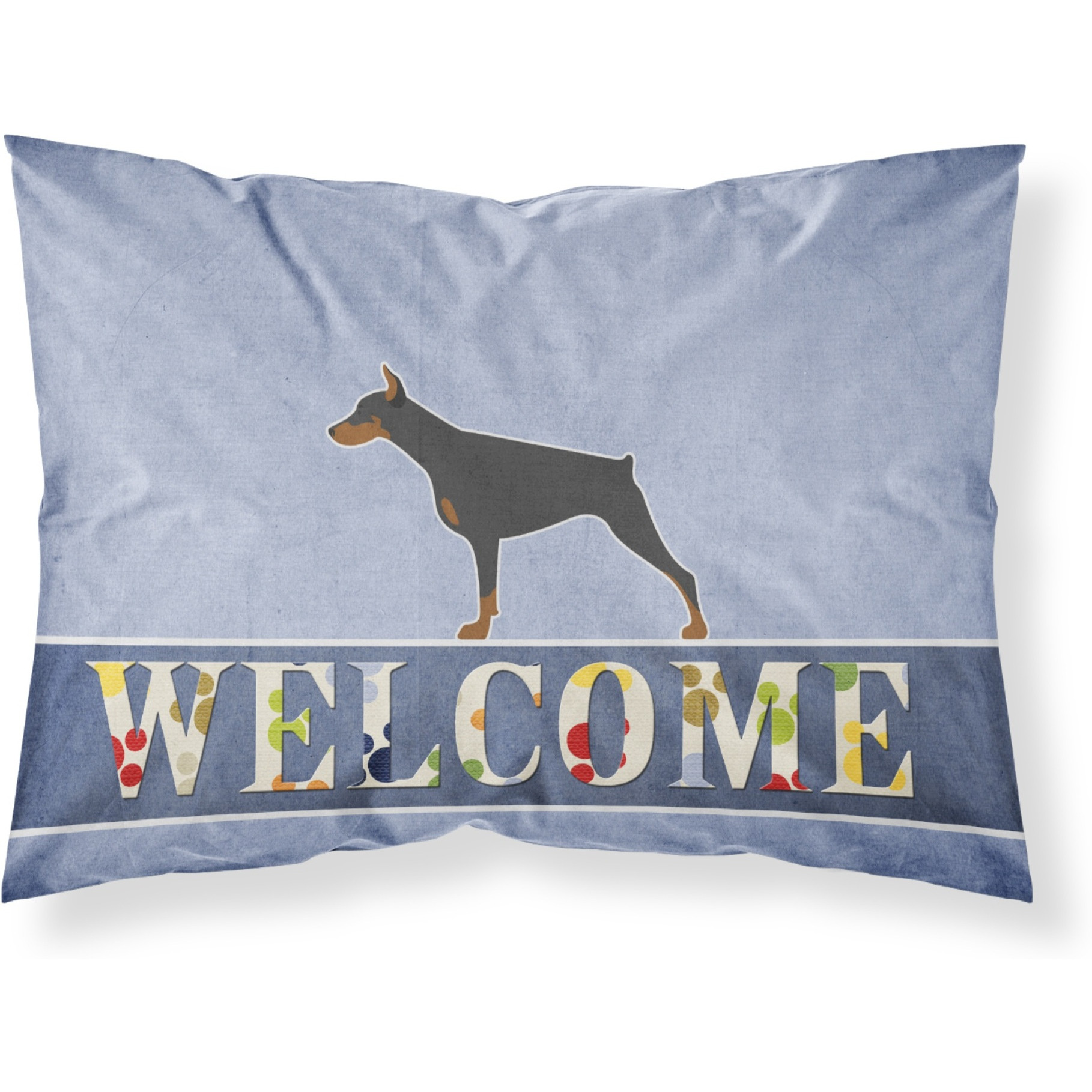 &quotCaroline's Treasures Doberman Pinscher Welcome Pillowcase, Standard,"