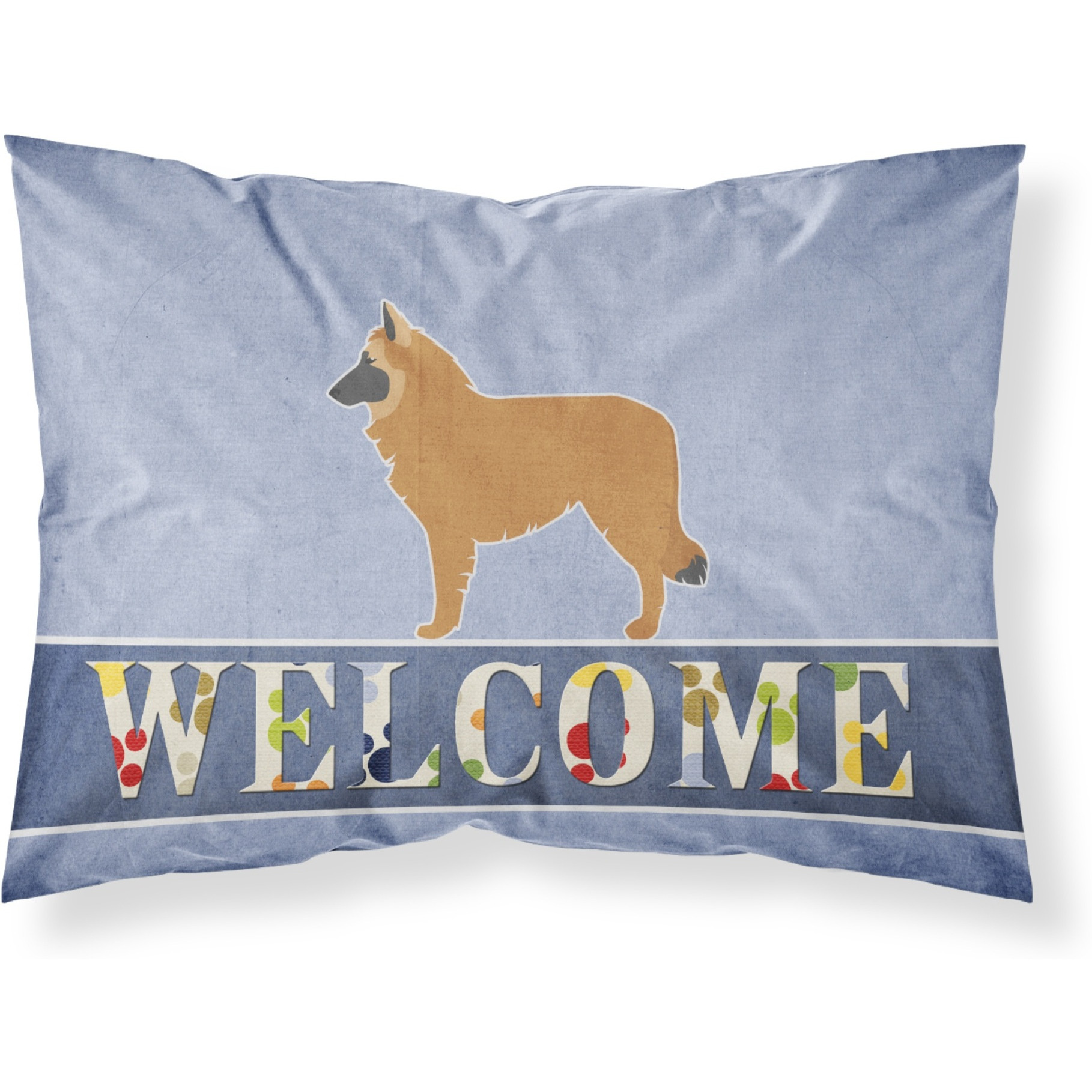 &quotCaroline's Treasures Belgian Shepherd Welcome Pillowcase, Standard,"