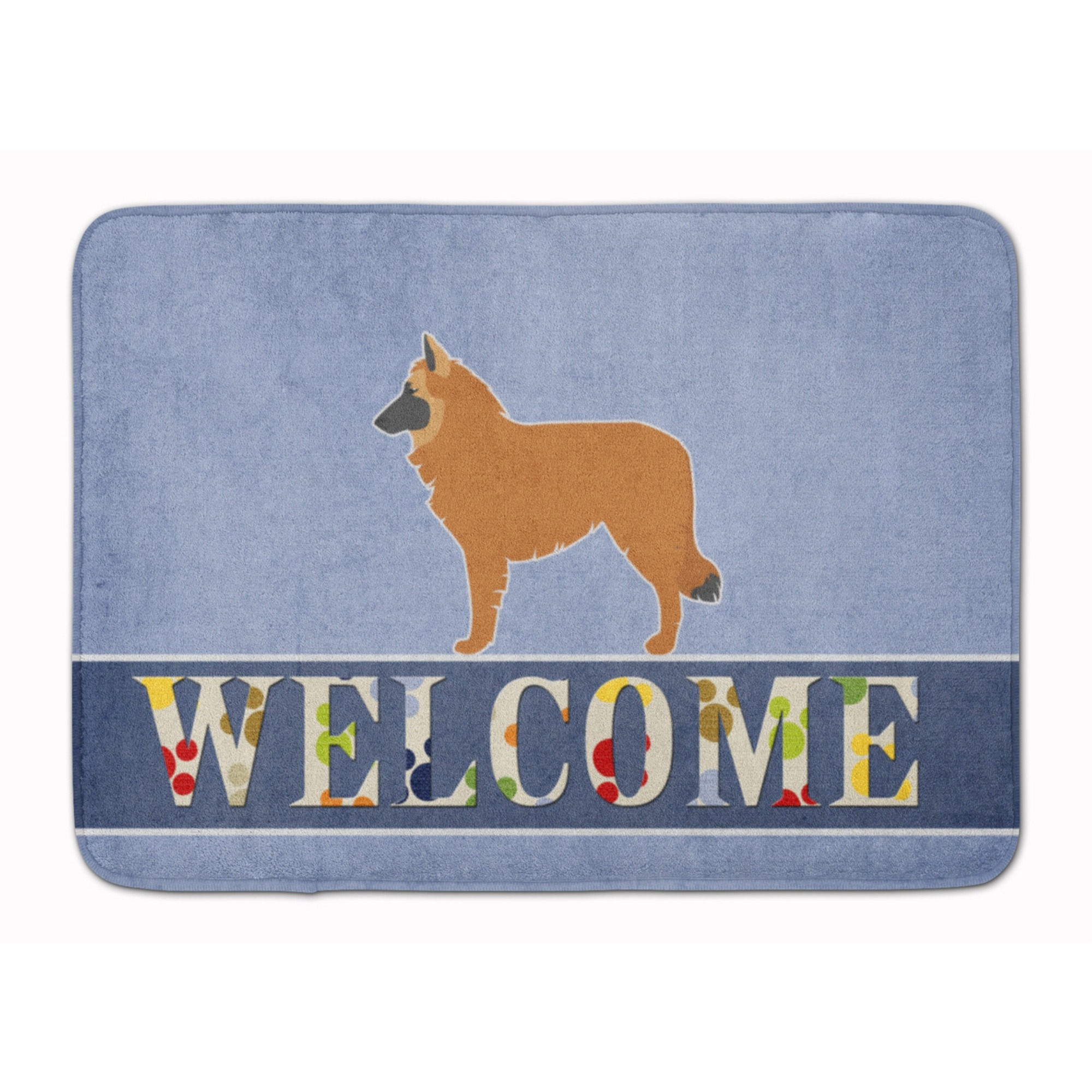 &quotCaroline's Treasures Belgian Shepherd Welcome Floor Mat, 19 x 27, Multicolor"