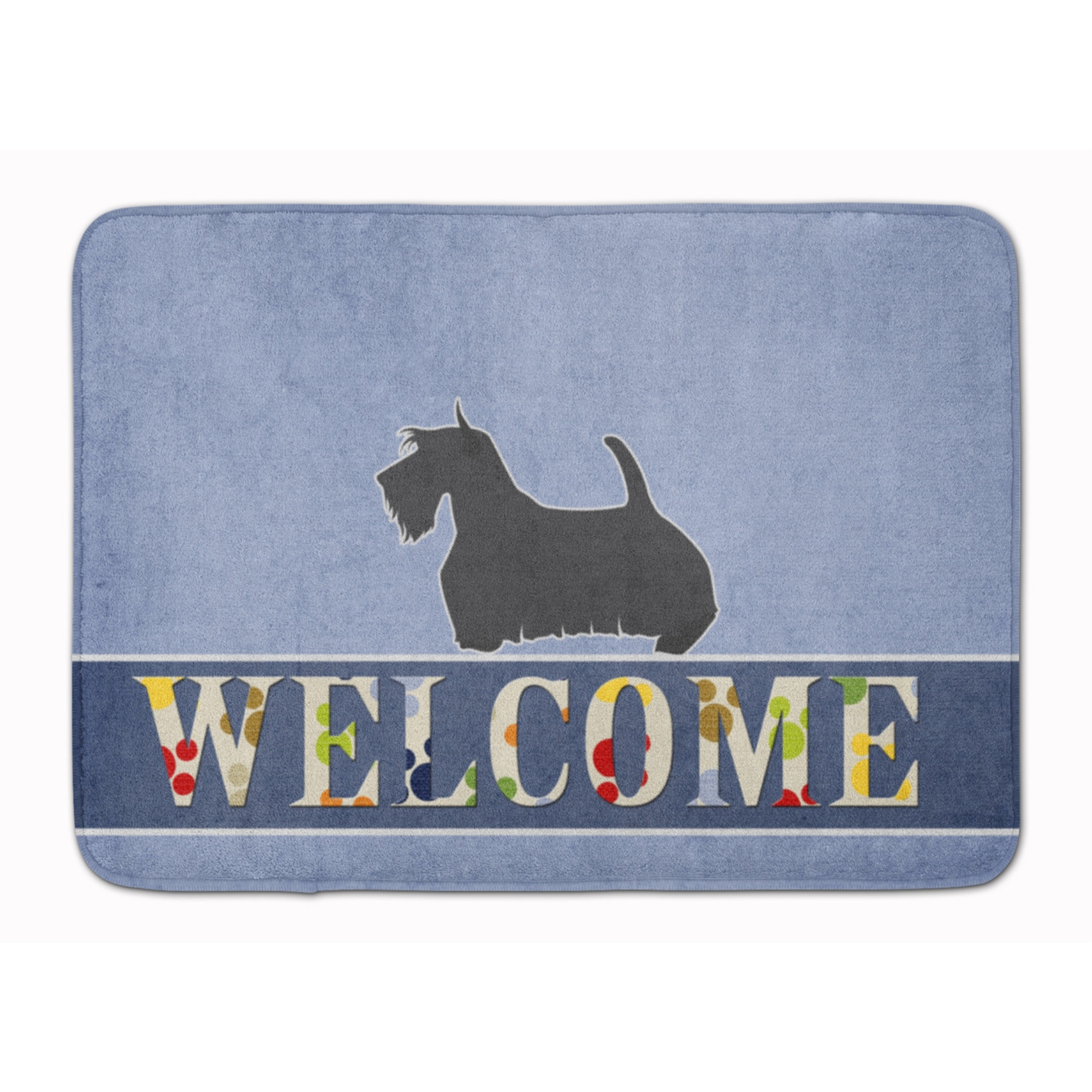 &quotCaroline's Treasures Scottish Terrier Welcome Floor Mat, 19 x 27, Multicolor"