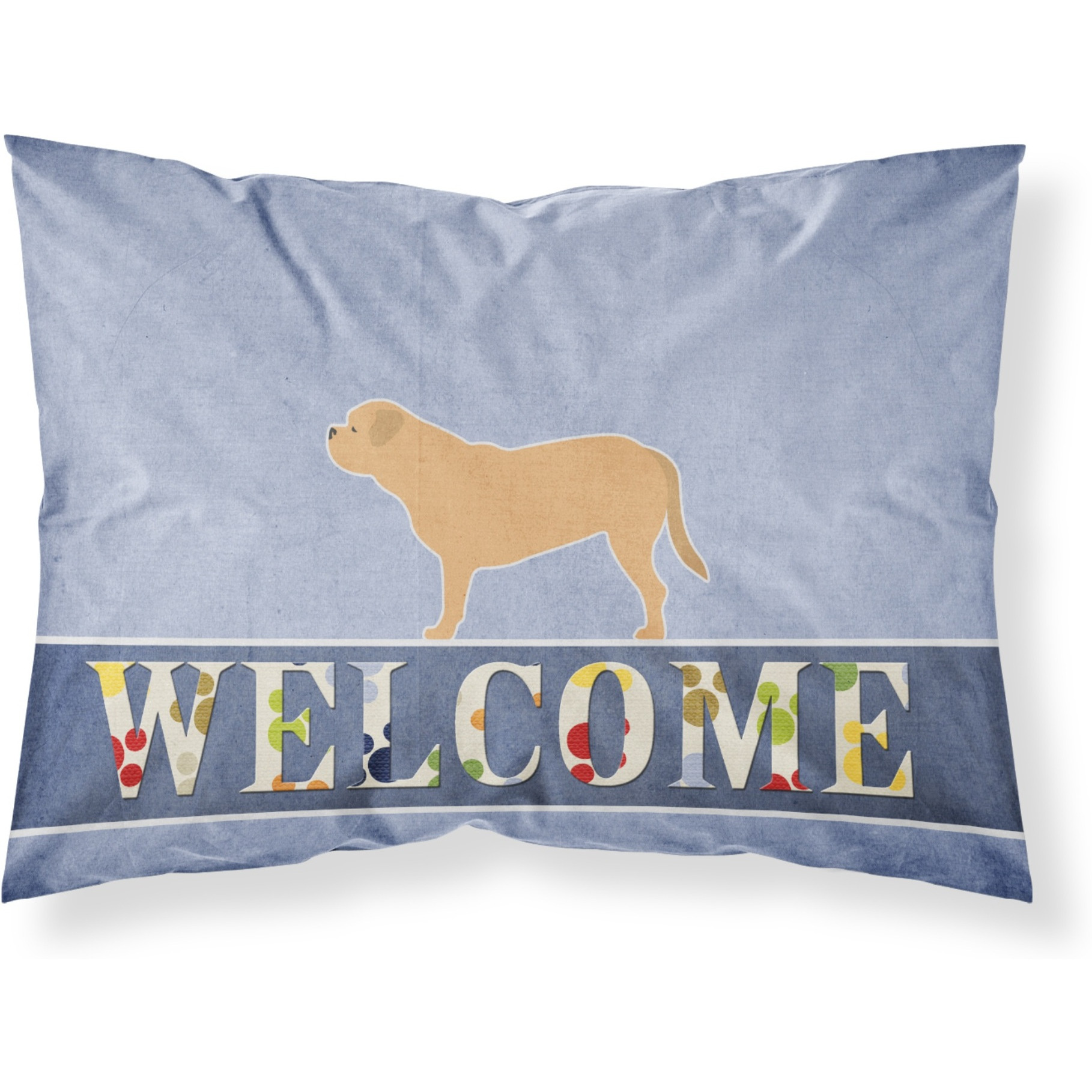 &quotCaroline's Treasures Dogue de Bordeaux Welcome Pillowcase, Standard,"