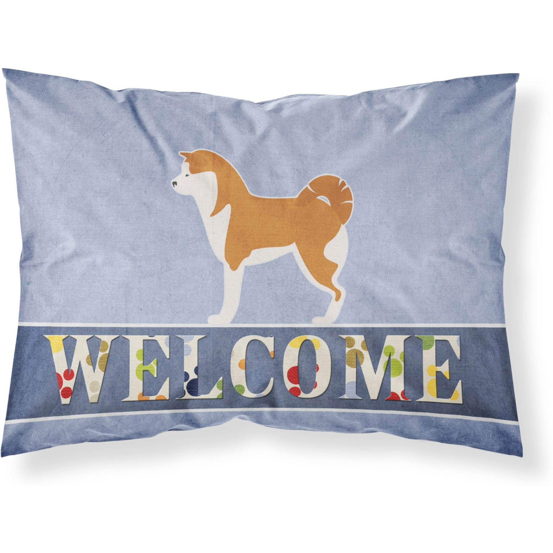 &quotCaroline's Treasures Welcome Akita Pillowcase, Standard"