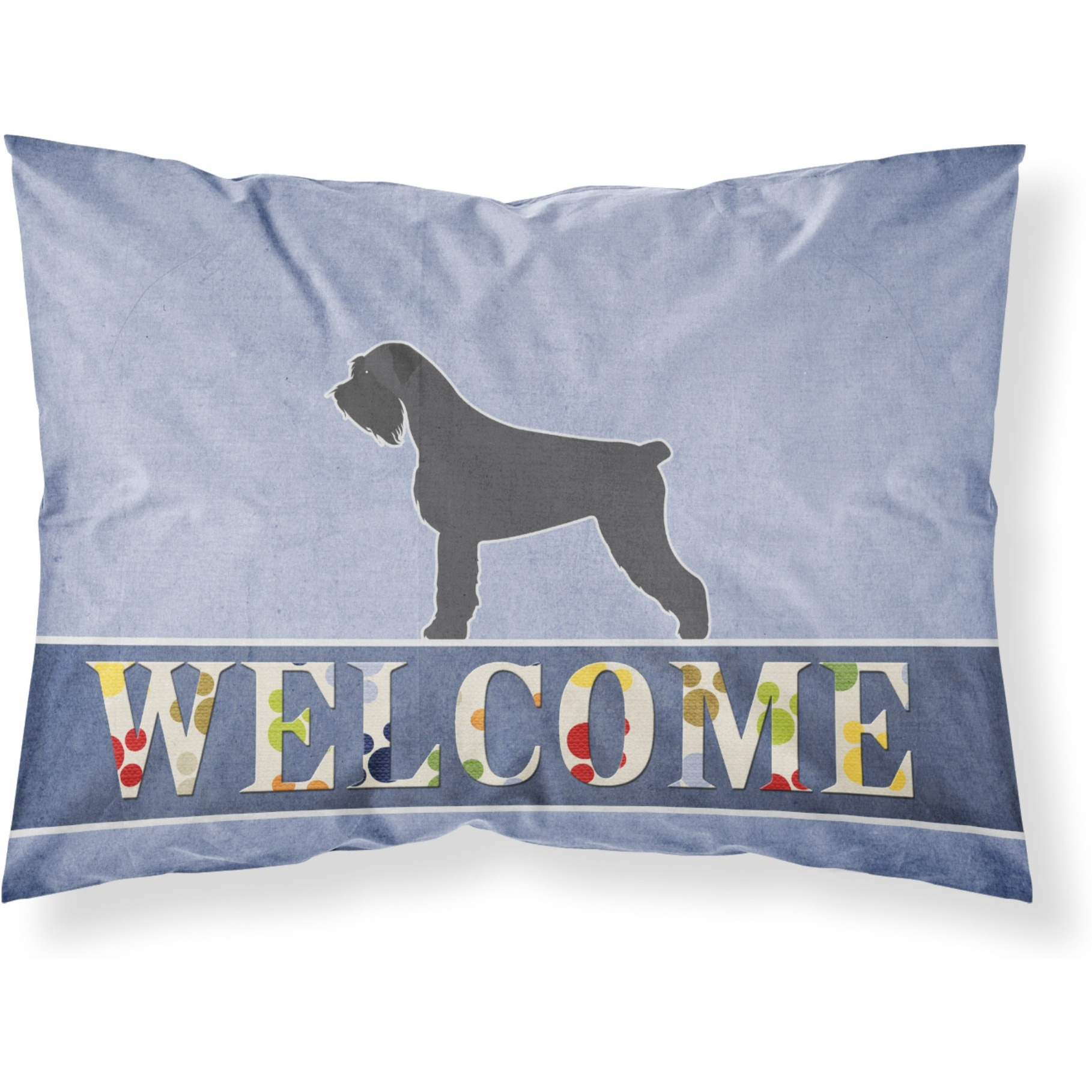 &quotCaroline's Treasures Giant Schnauzer Welcome Pillowcase, Standard,"