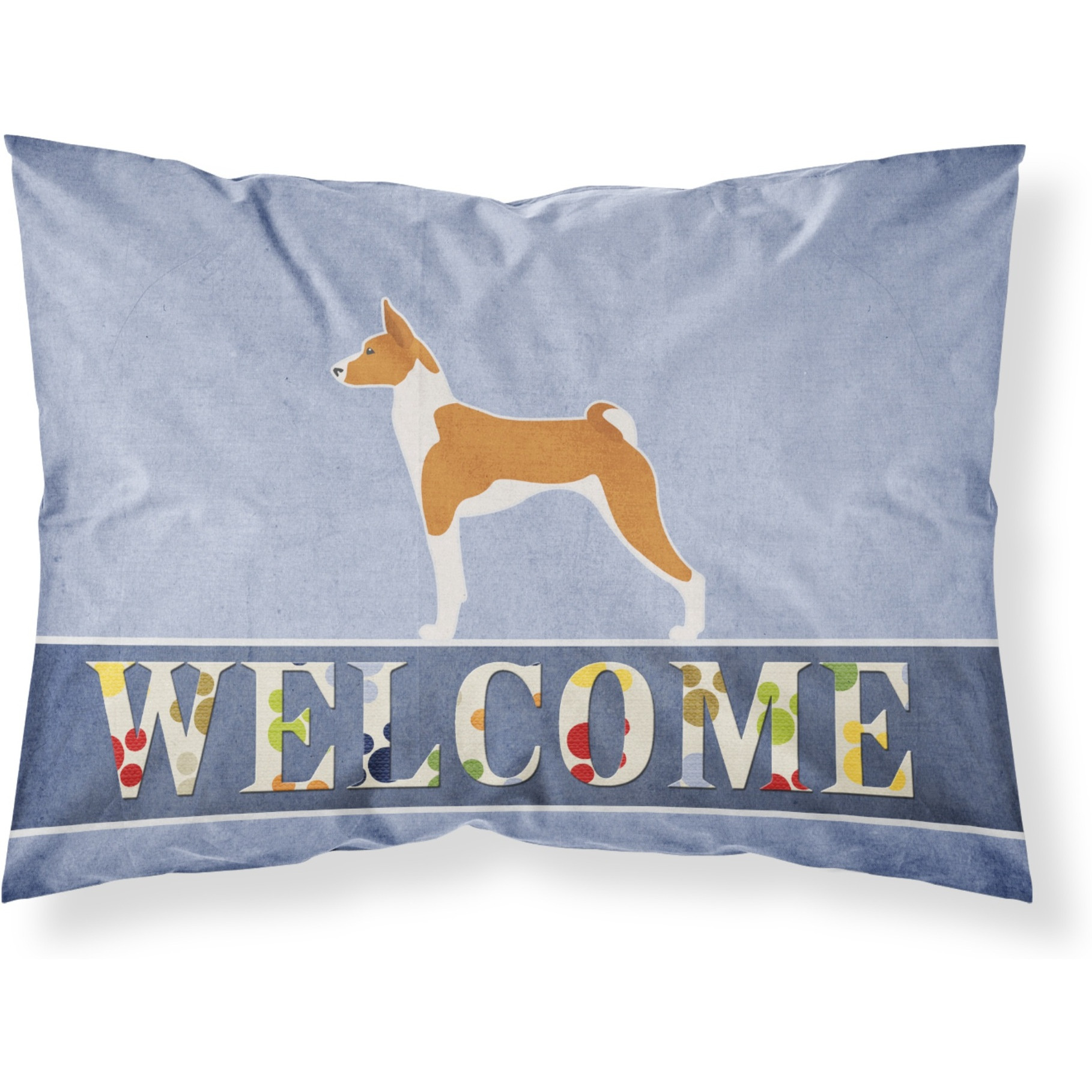 &quotCaroline's Treasures Basenji Welcome Pillowcase, Standard,"