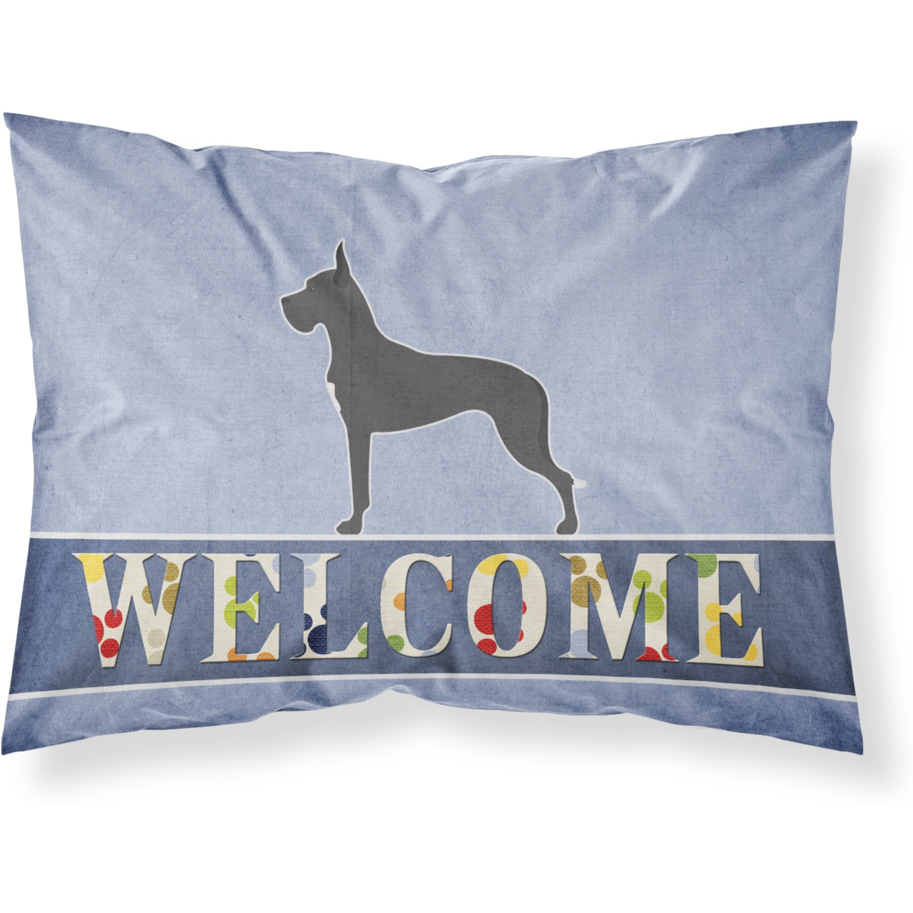 &quotCaroline's Treasures Dane Welcome Pillowcase, Standard,"