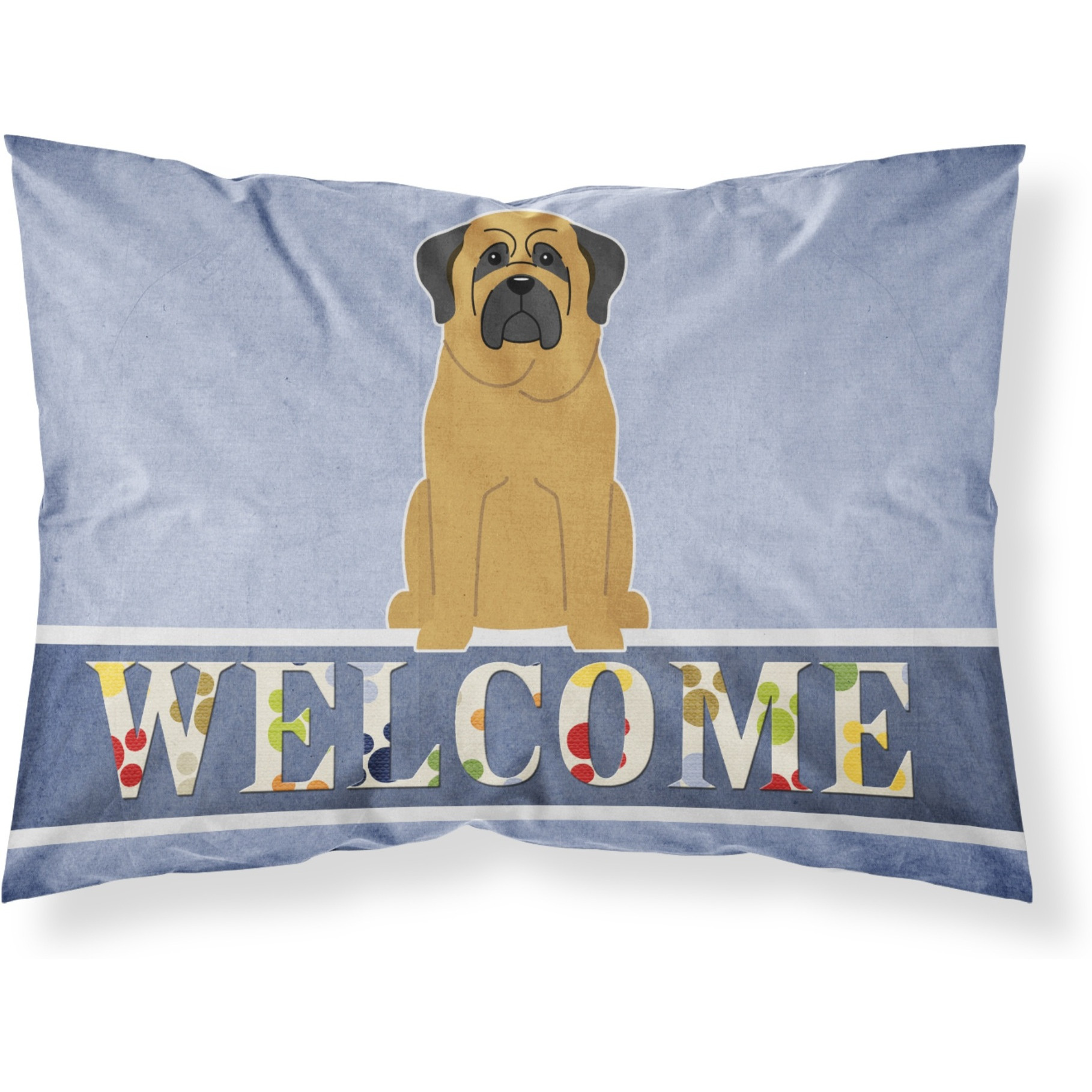 &quotCaroline's Treasures Mastiff Welcome Pillowcase, Standard,"