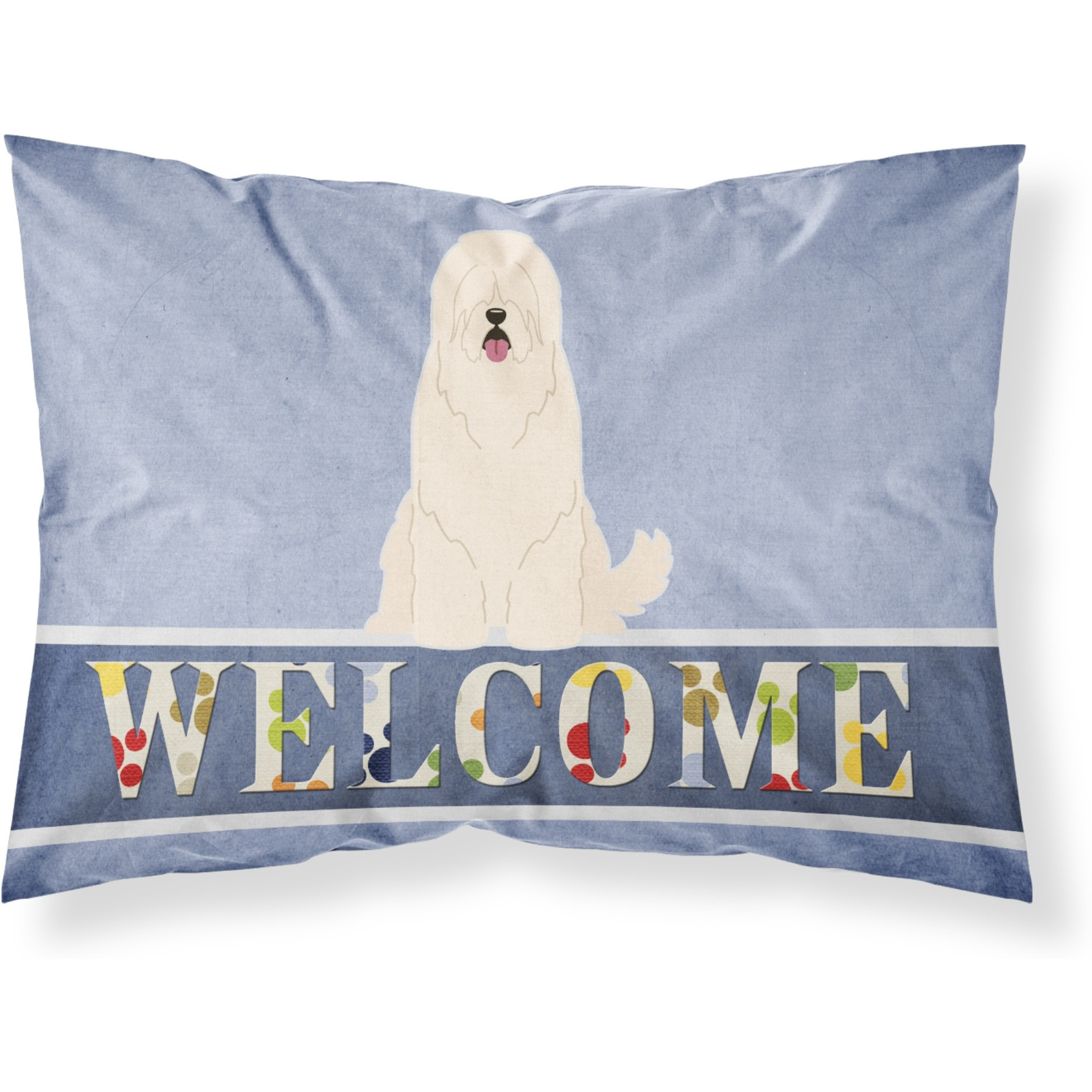 &quotCaroline's Treasures South Russian Sheepdog Welcome Pillowcase, Standard,"