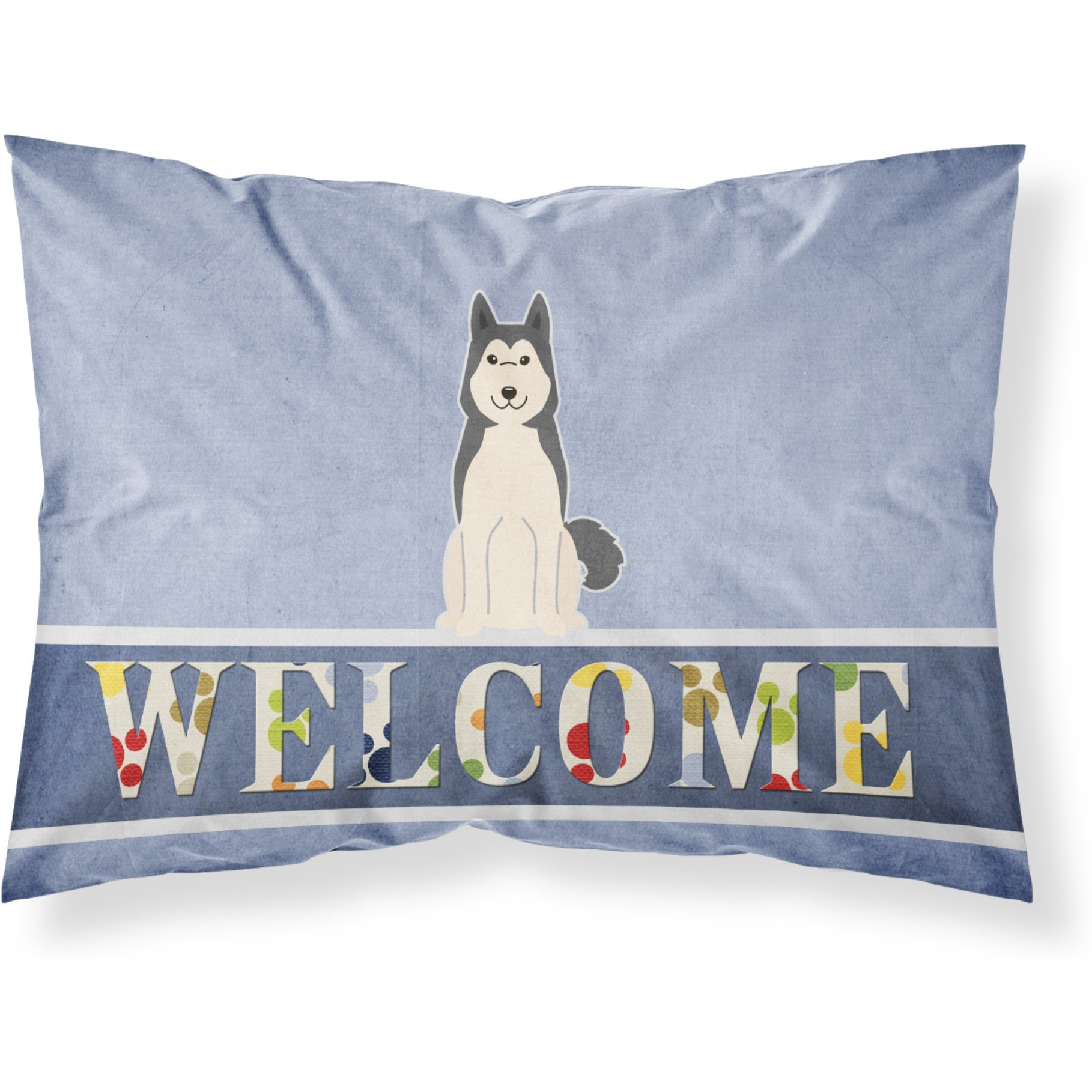&quotCaroline's Treasures West Siberian Laika Spitz Welcome Pillowcase, Standard,"