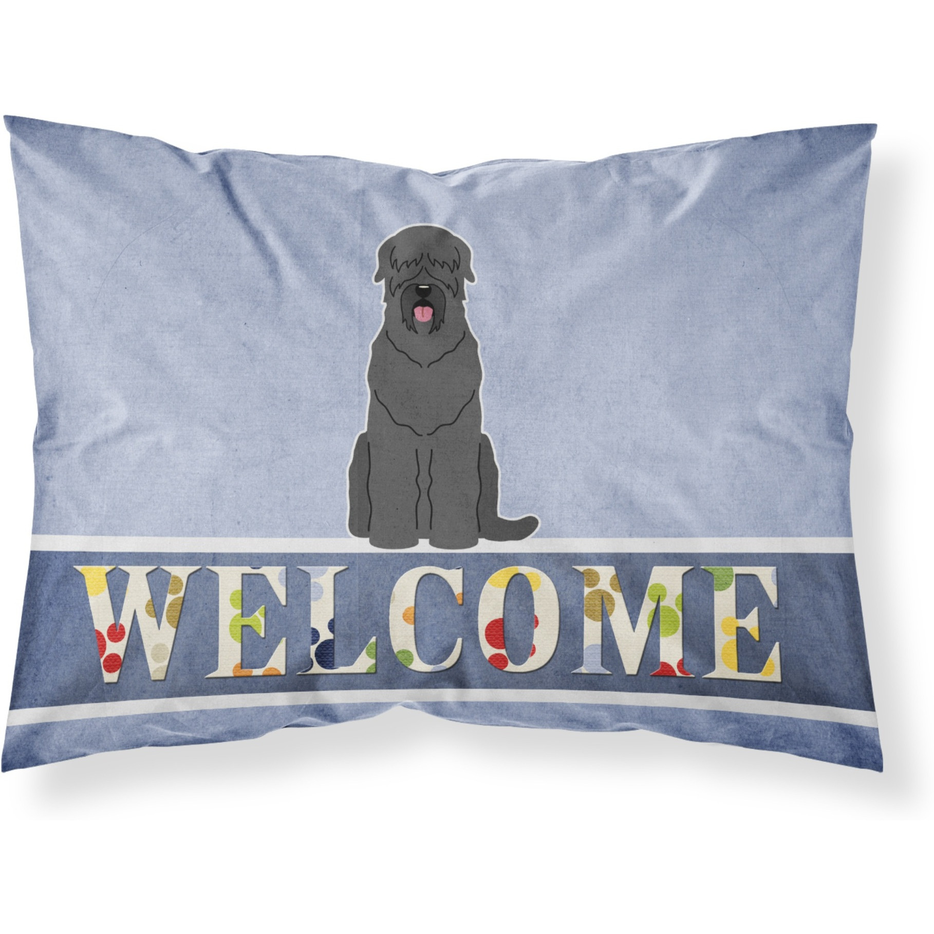 &quotCaroline's Treasures Black Russian Terrier Welcome Pillowcase, Standard,"