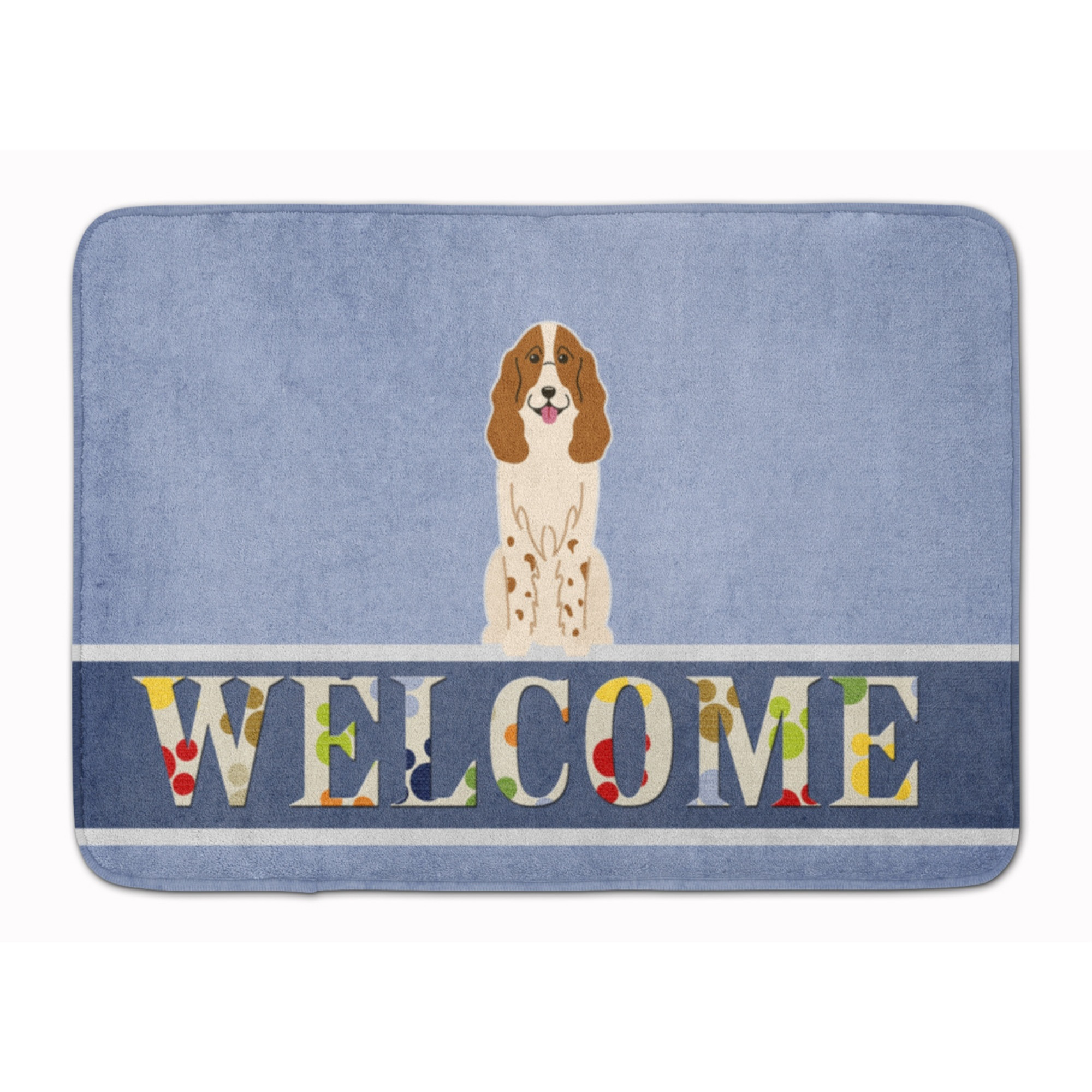 &quotCaroline's Treasures Russian Spaniel Welcome Floor Mat, 19 x 27, Multicolor"