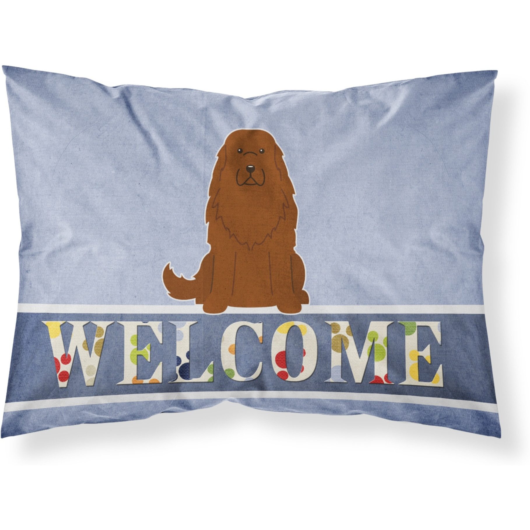 &quotCaroline's Treasures Caucasian Shepherd Dog Welcome Pillowcase, Standard,"