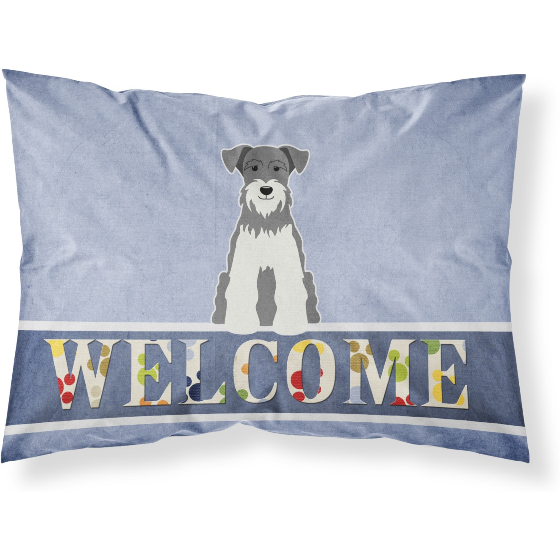 &quotCaroline's Treasures "&quotMiniature Schanuzer Salt and Pepper"" Printed, Polyester Envelope Closure pillowcase, Standard, Multicolor"